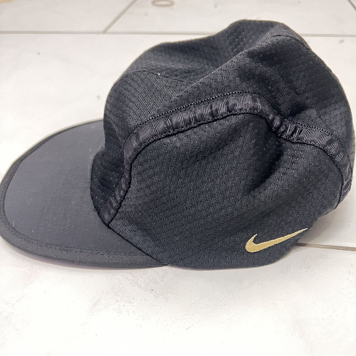 Nike Vtg nike 4 panel Agassi cap Size ONE SIZE - 2 Thumbnail