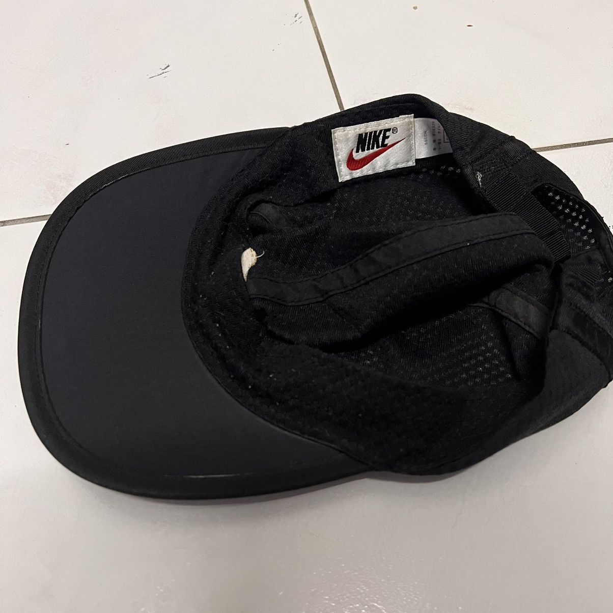 Nike Vtg nike 4 panel Agassi cap Size ONE SIZE - 6 Thumbnail