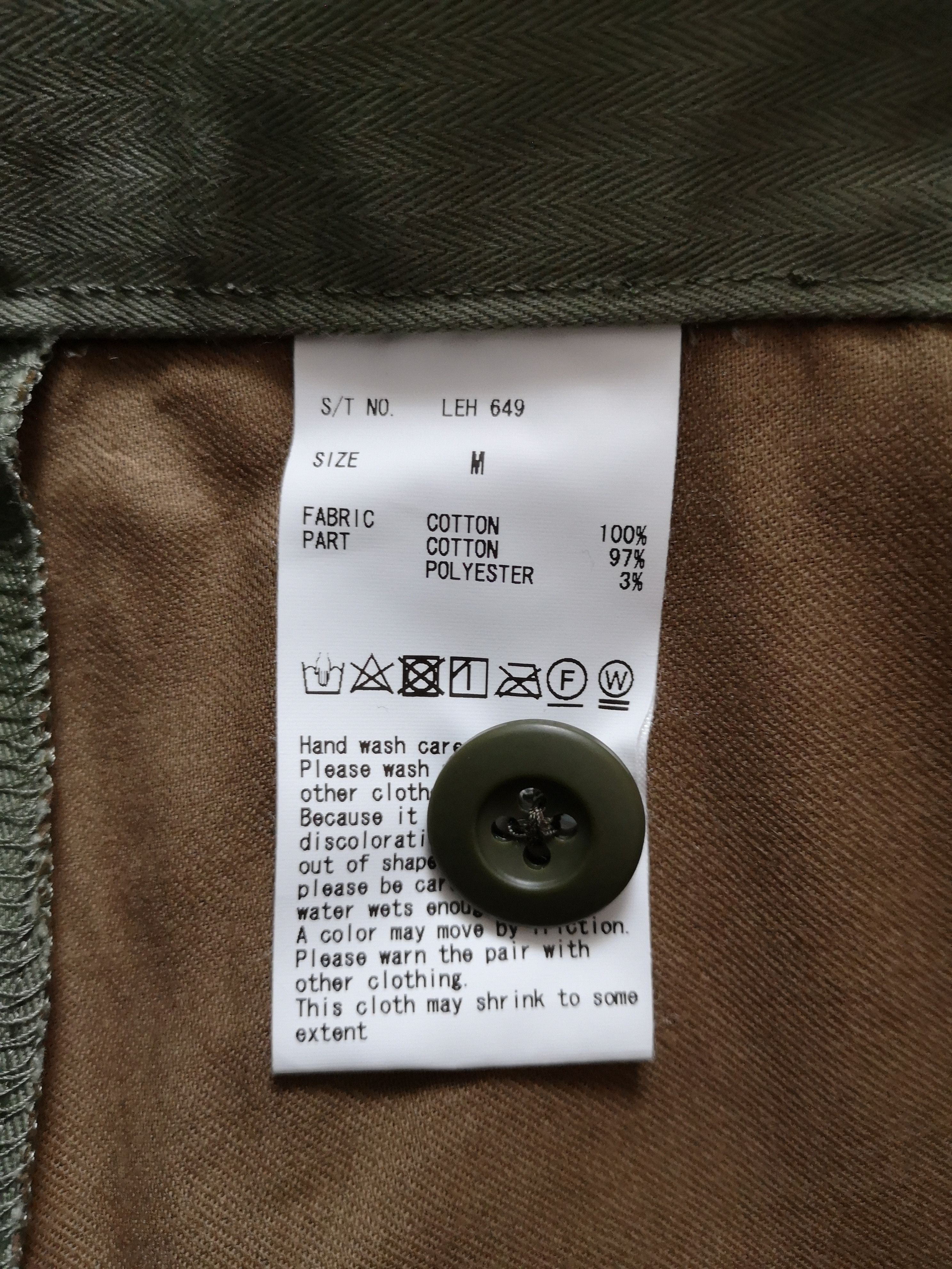 Japanese Brand Leh Gurkha Cargo Military Army Drop Crotch Wide Leg Pants Size US 34 / EU 50 - 6 Thumbnail