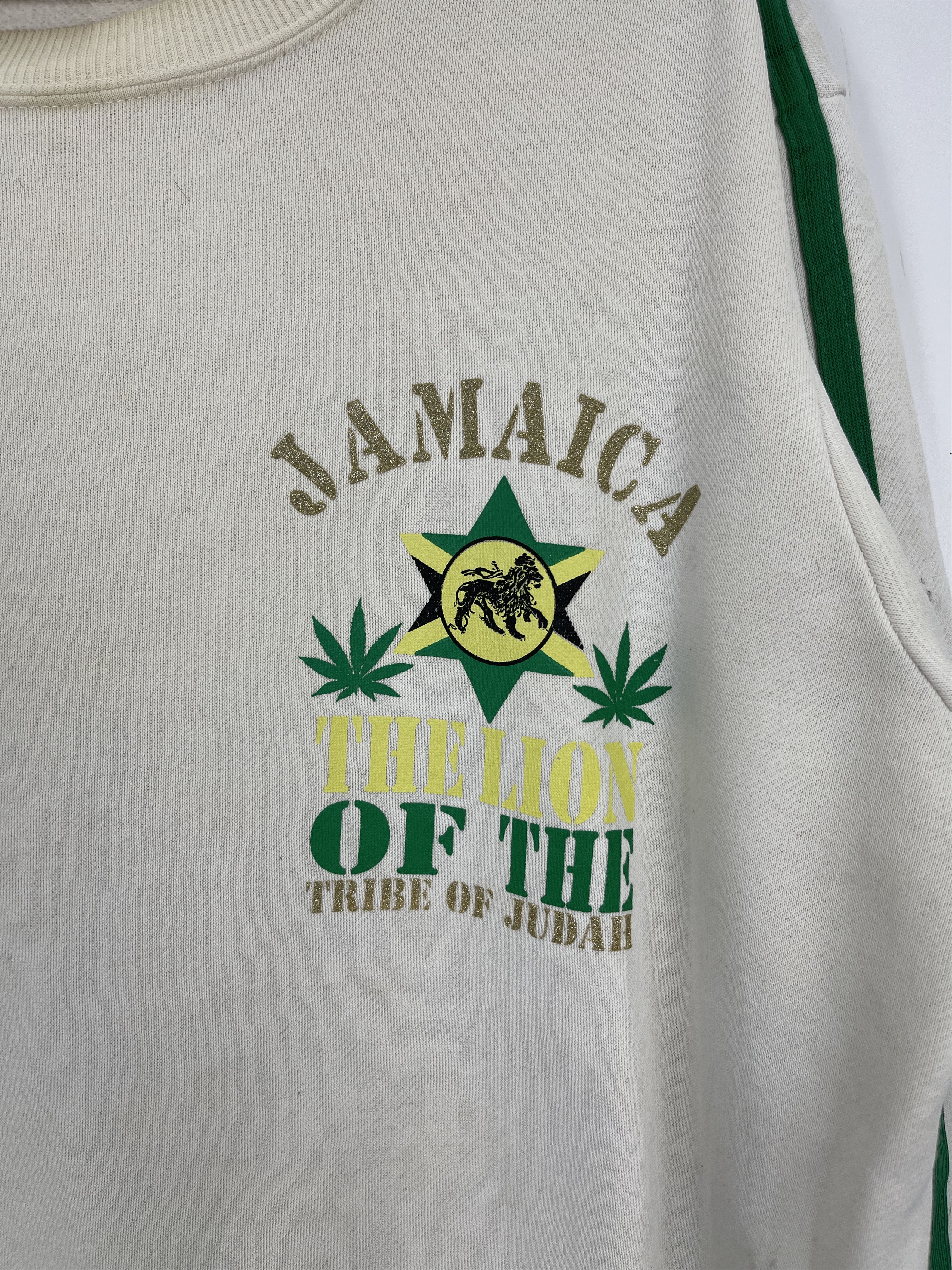 Japanese Brand Vintage Bob Marley Marijuana Sweatshirt Size US M / EU 48-50 / 2 - 6 Thumbnail