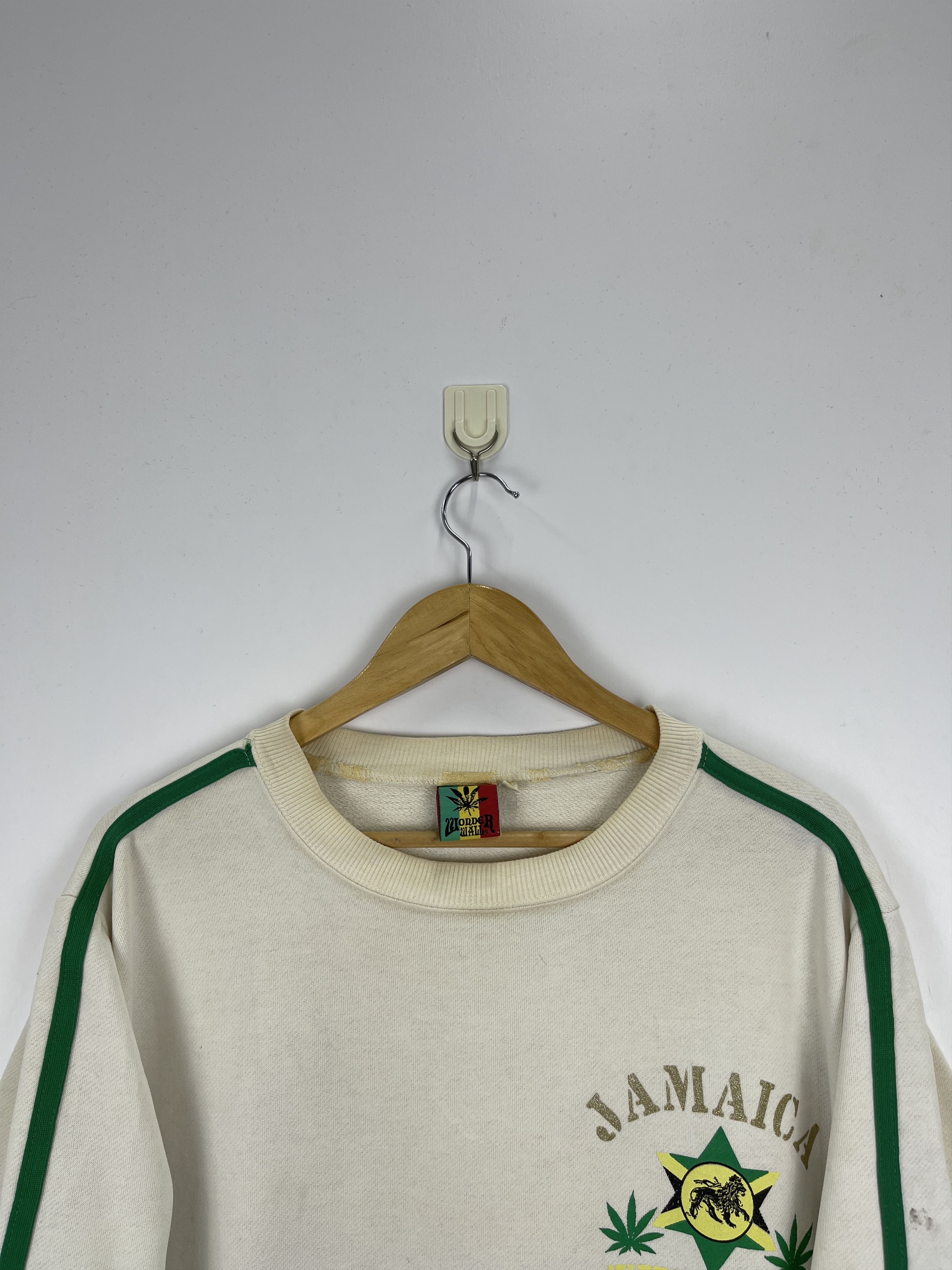 Japanese Brand Vintage Bob Marley Marijuana Sweatshirt Size US M / EU 48-50 / 2 - 3 Thumbnail