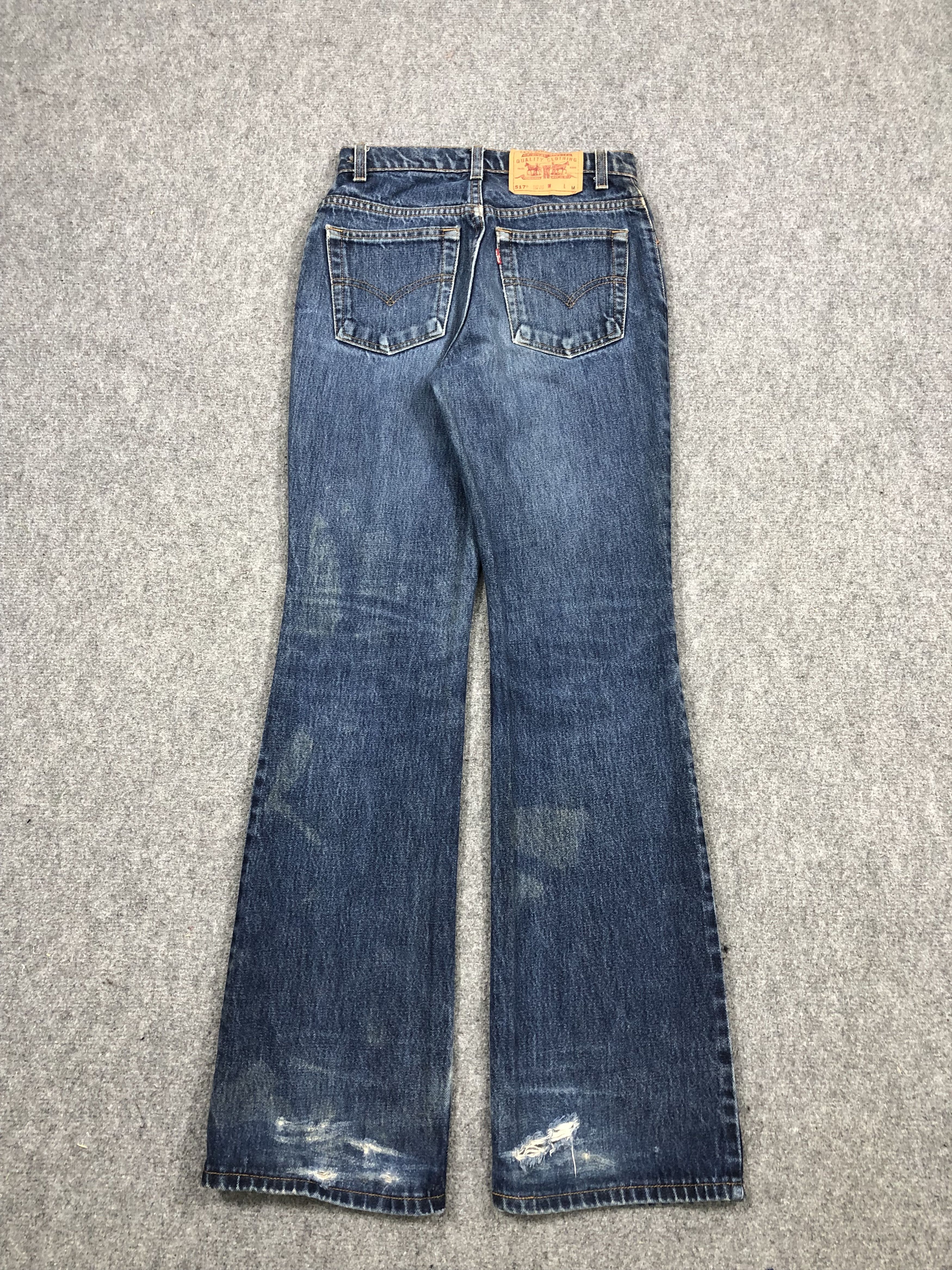 Levi's Vintage 90s 517 Flared Bootcut Jeans DPP0001 Size US 28 / EU 44 - 3 Thumbnail