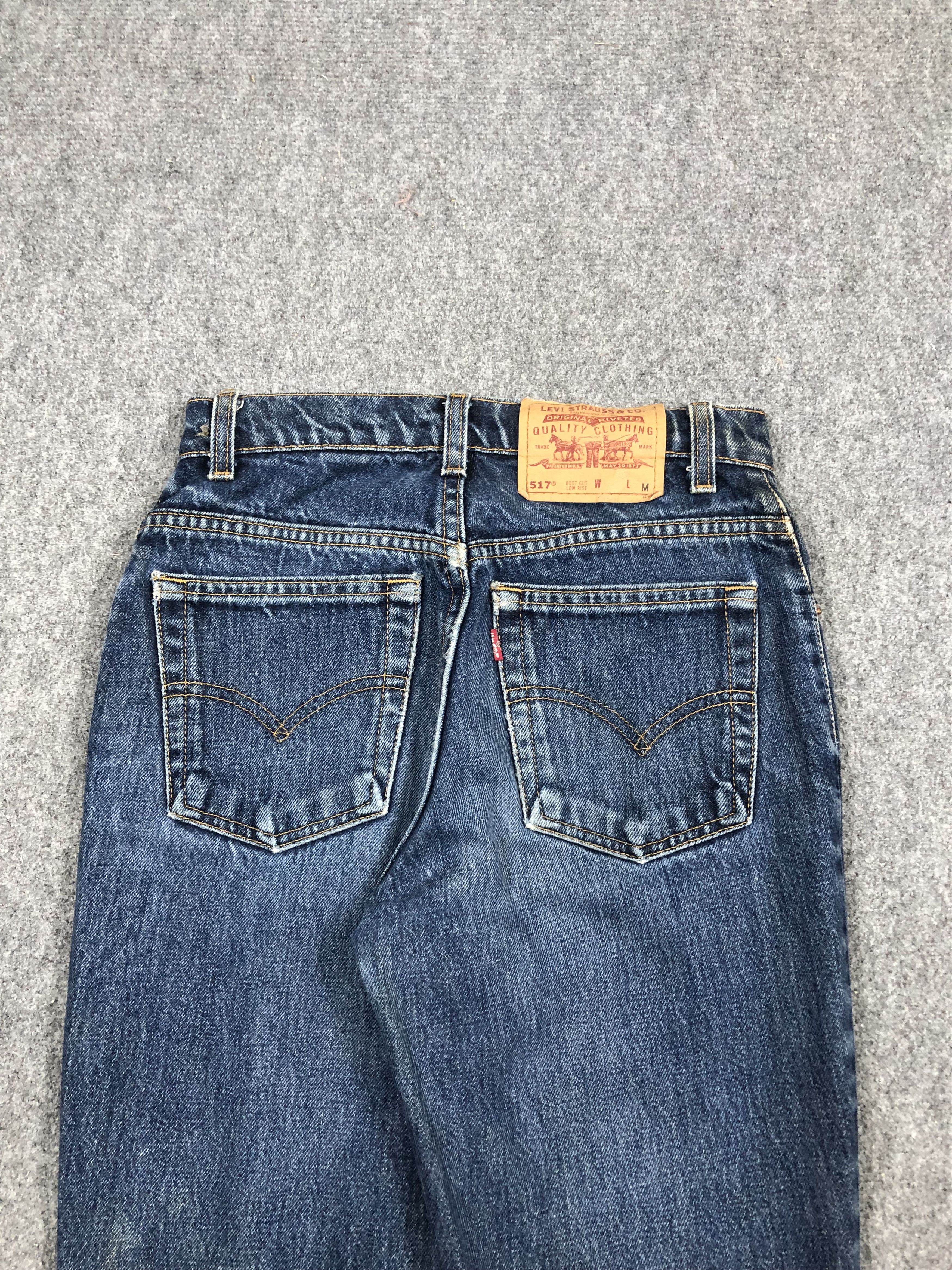 Levi's Vintage 90s 517 Flared Bootcut Jeans DPP0001 Size US 28 / EU 44 - 4 Thumbnail