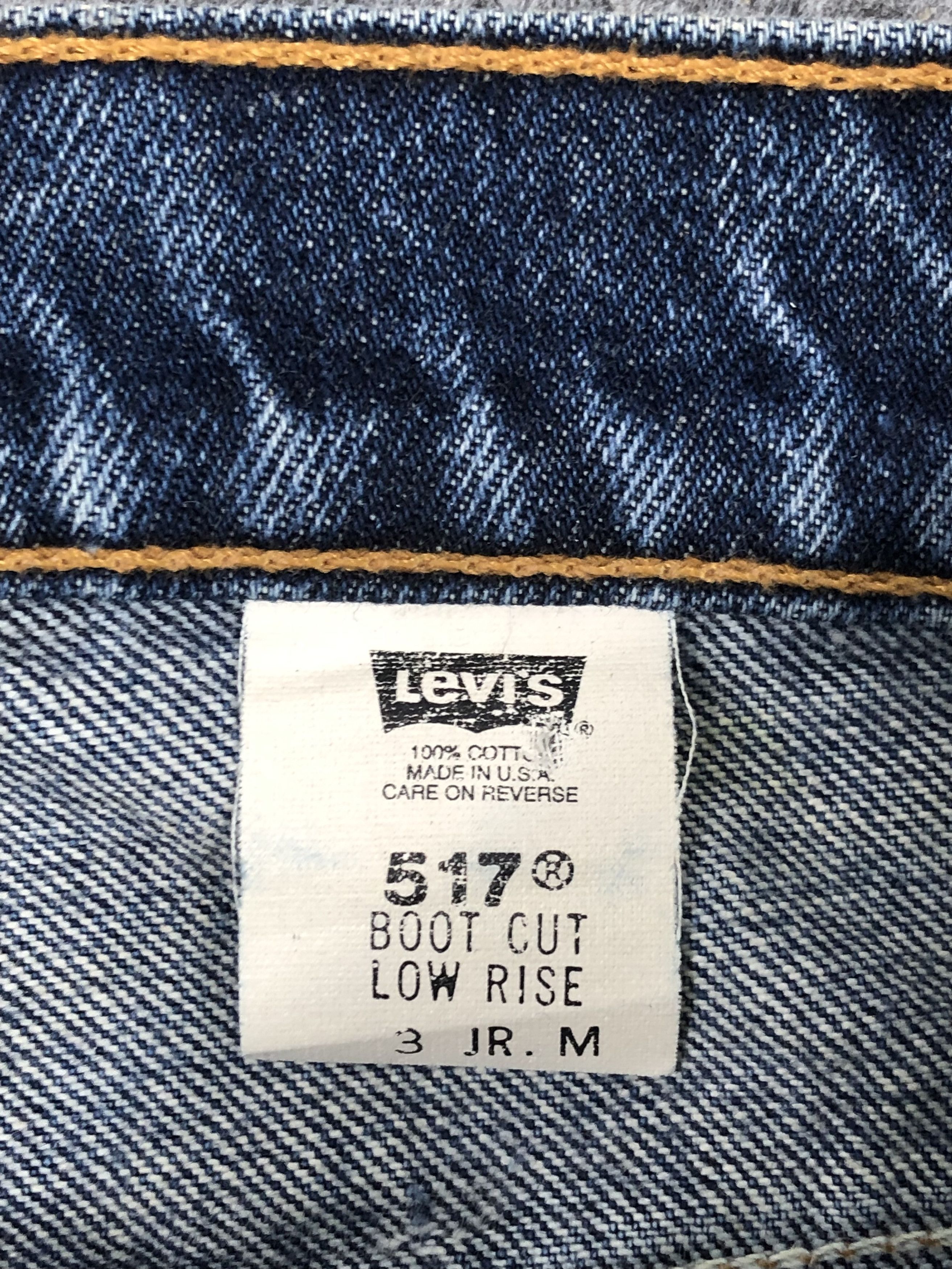 Levi's Vintage 90s 517 Flared Bootcut Jeans DPP0001 Size US 28 / EU 44 - 5 Thumbnail