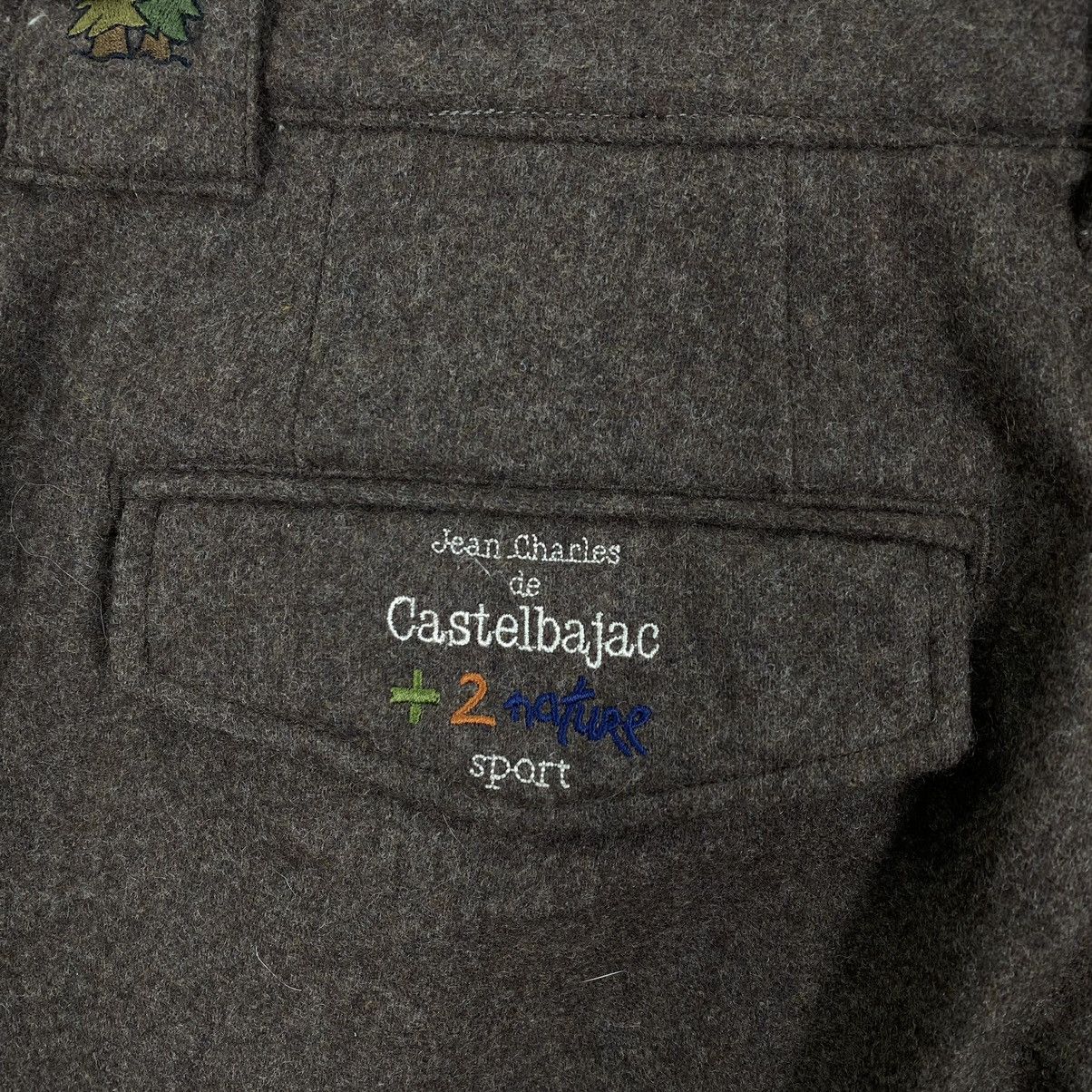 Vintage JC DE CASTELBAJAC x +2 Nature Sport Straight Cut Wool Pant Size US 33 - 5 Thumbnail