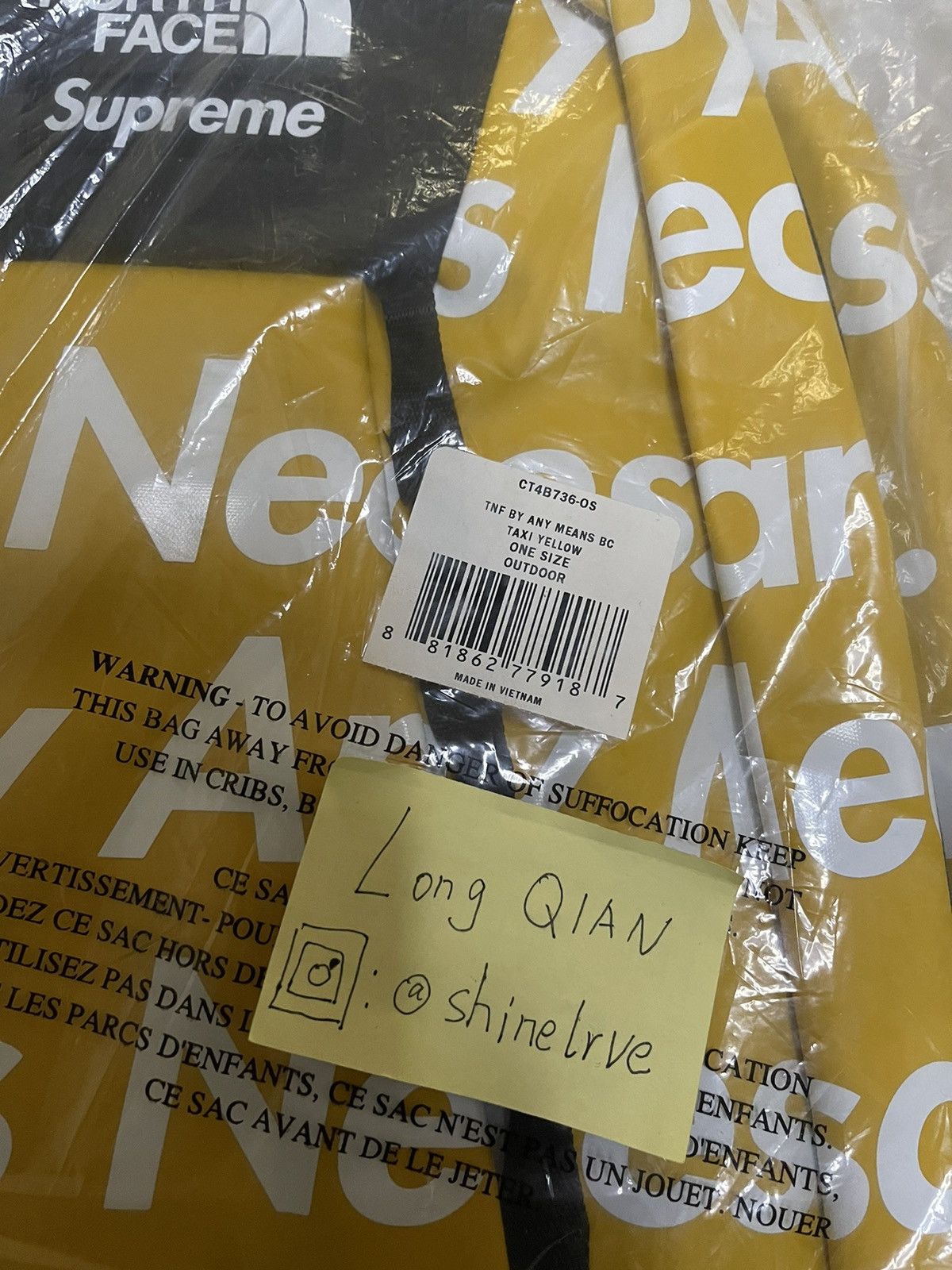 Supreme × The North Face Supreme tnf the north face by any means bamn backpack bag Size ONE SIZE - 3 Thumbnail