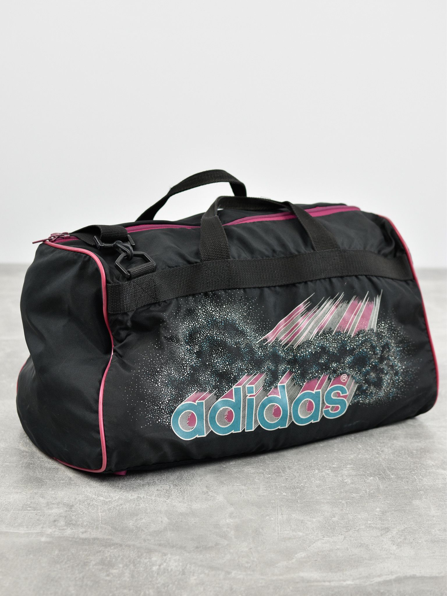 Adidas × Vintage Vintage Adidas Athletic Sport Big Bag Size ONE SIZE - 1 Thumbnail