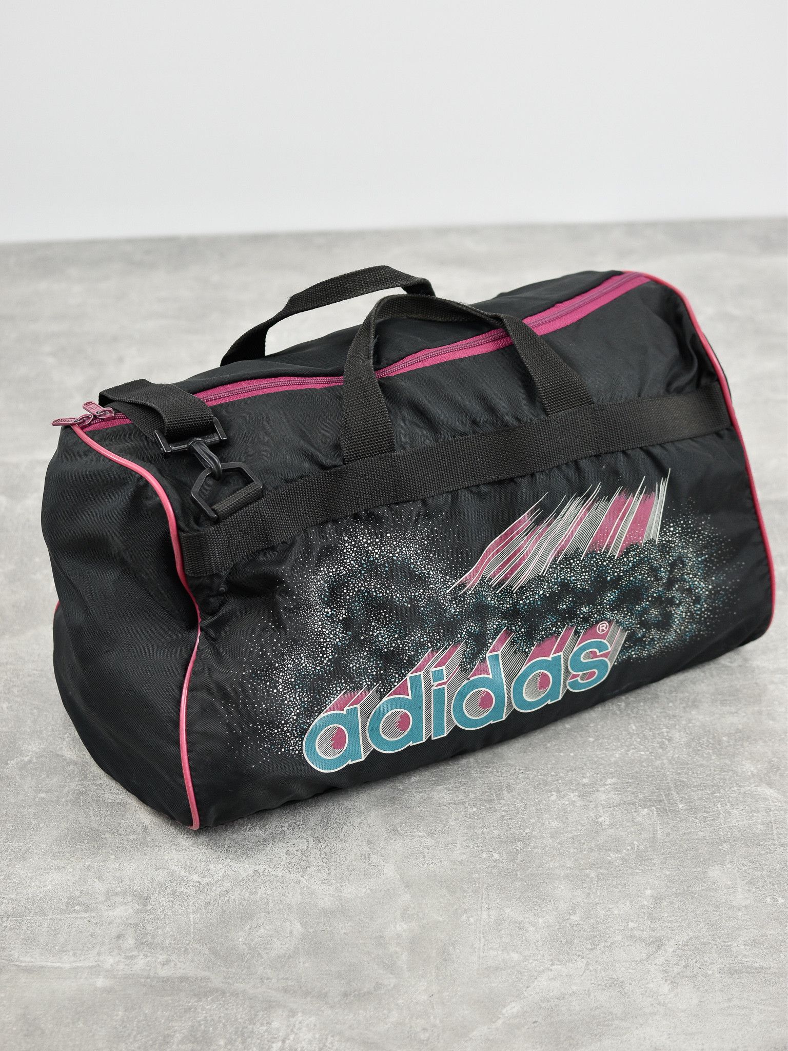 Adidas × Vintage Vintage Adidas Athletic Sport Big Bag Size ONE SIZE - 2 Thumbnail
