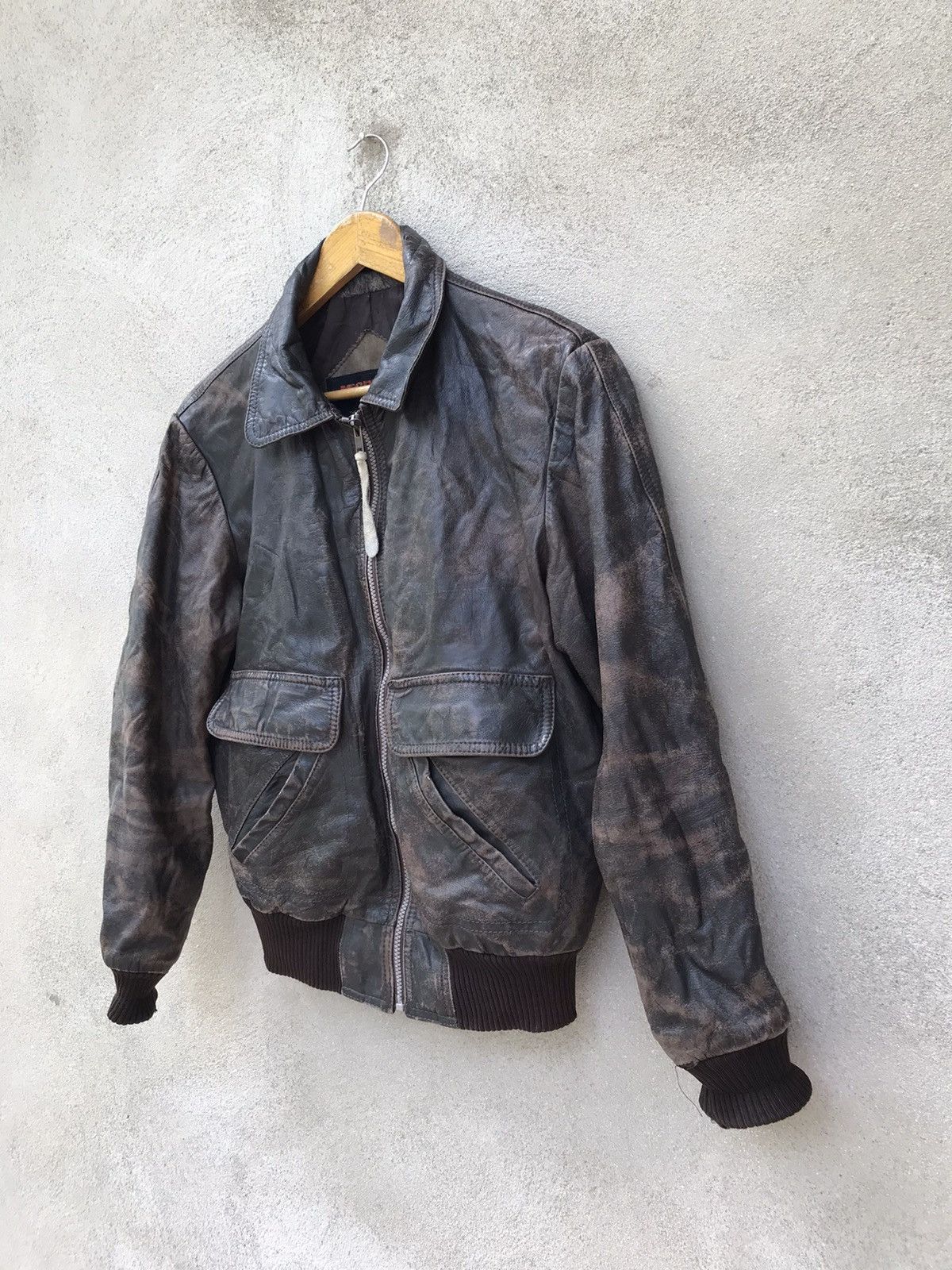 McGregor × Vintage RARE MCGREGOR LEATHER JACKET Size US M / EU 48-50 / 2 - 4 Thumbnail