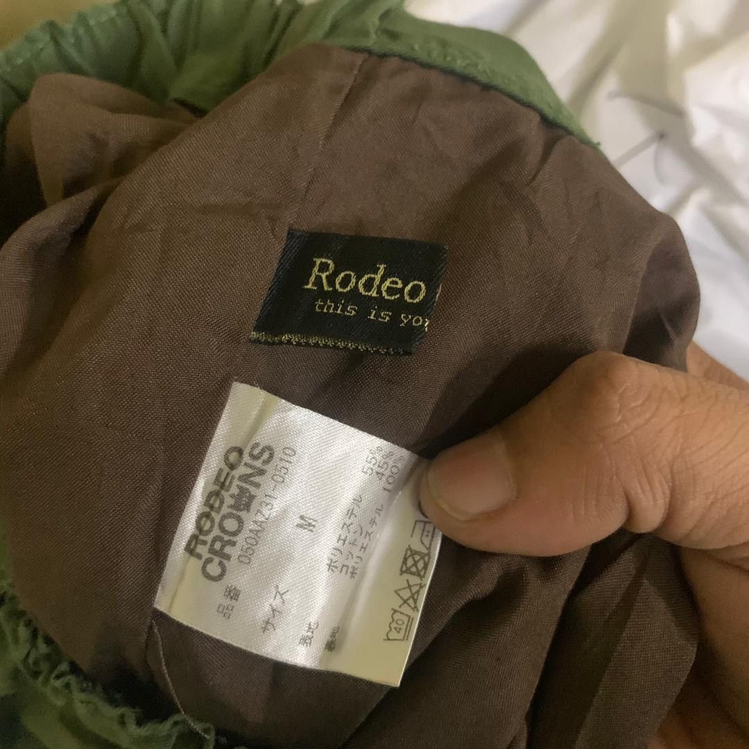 Japanese Brand Rodeo crown pant green nice design Size US 30 / EU 46 - 5 Thumbnail