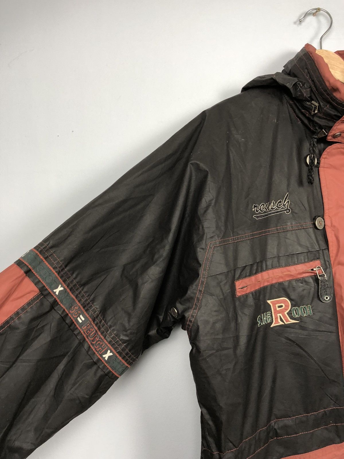 Other Vintage Reusch Germany Skiing Ski Windbreaker Jacket Size US L / EU 52-54 / 3 - 3 Thumbnail