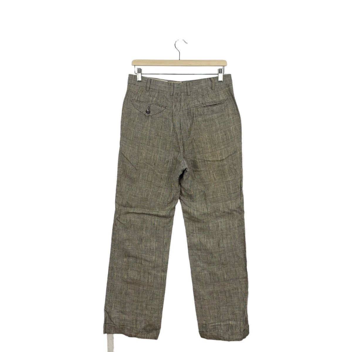 Burberry Vintage BURBERRYS Check Tartan Straight Cut Wool Pant Size US 31 - 8 Thumbnail