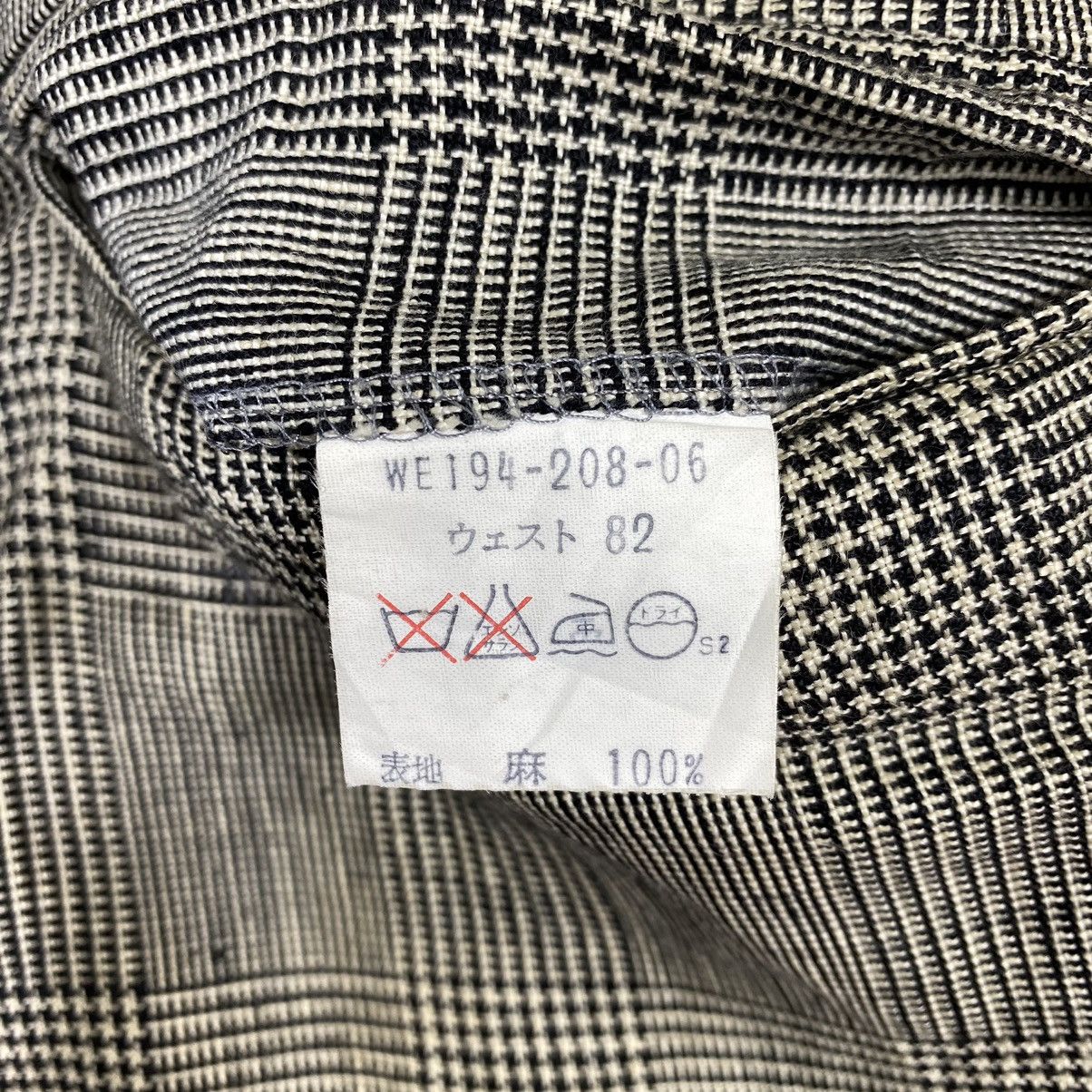 Burberry Vintage BURBERRYS Check Tartan Straight Cut Wool Pant Size US 31 - 6 Thumbnail