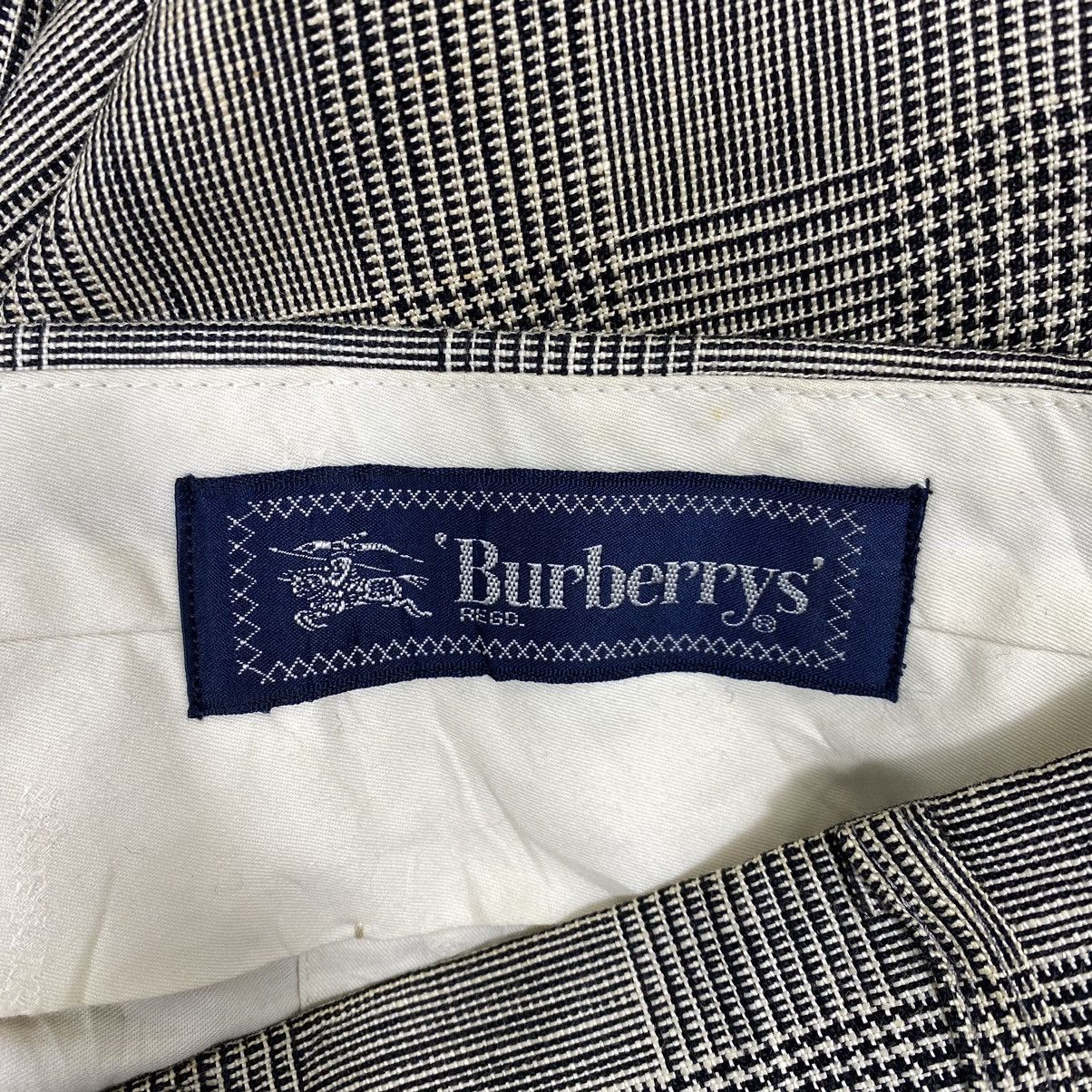 Burberry Vintage BURBERRYS Check Tartan Straight Cut Wool Pant Size US 31 - 5 Thumbnail