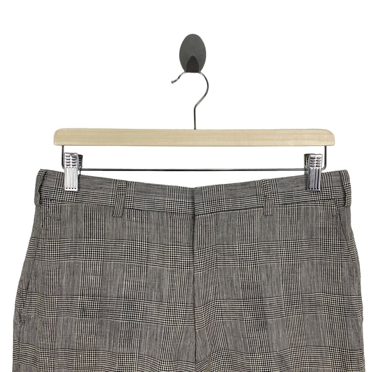 Burberry Vintage BURBERRYS Check Tartan Straight Cut Wool Pant Size US 31 - 2 Thumbnail
