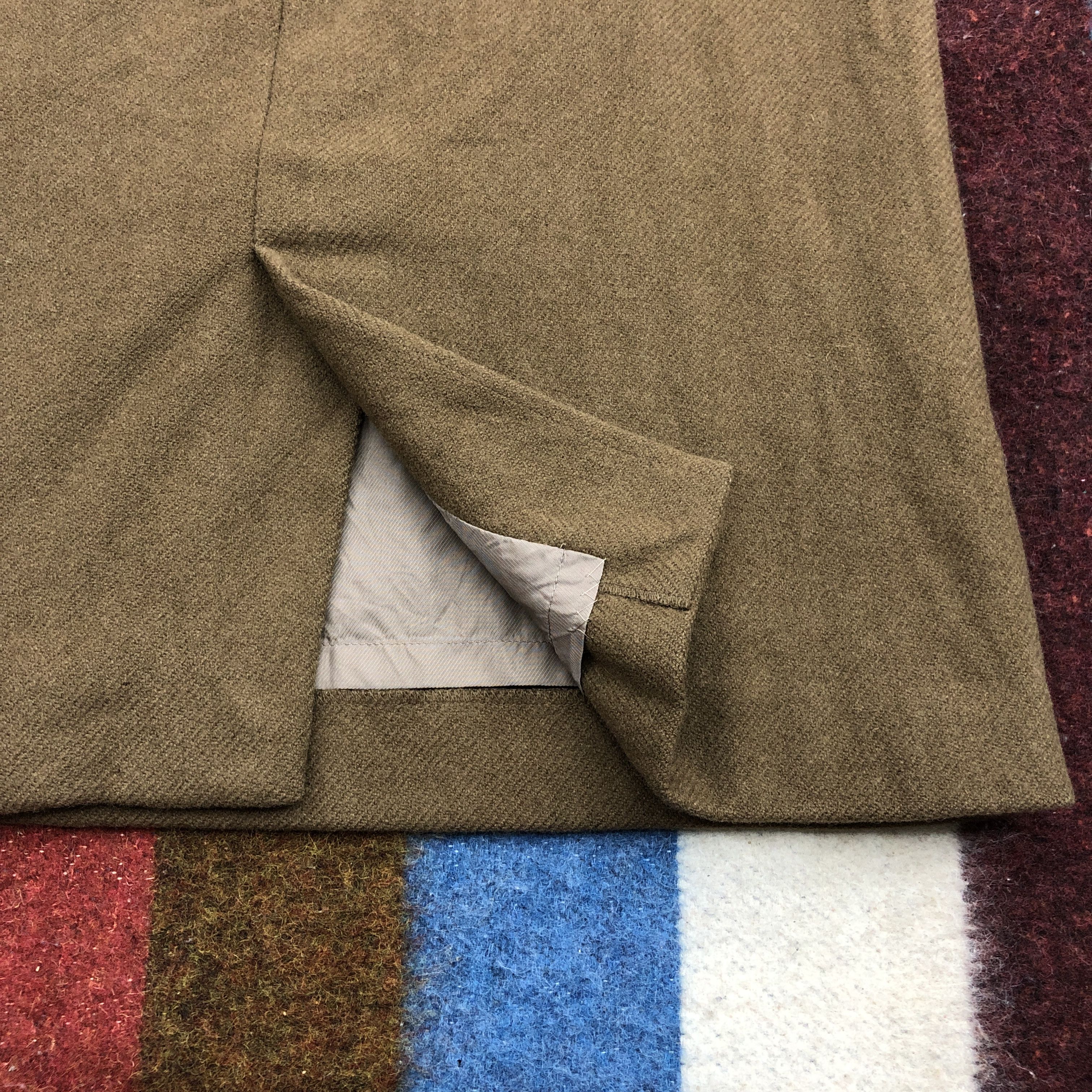 Burberry 90s Vintage BURBERRYS Casual Wool Mini Skirt #0450/S Size 26" / US 2 / IT 38 - 7 Thumbnail