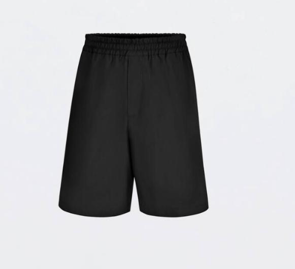 image of Bottega Veneta O1Son1Rm0223 Shorts In Black, Men's (Size 36)
