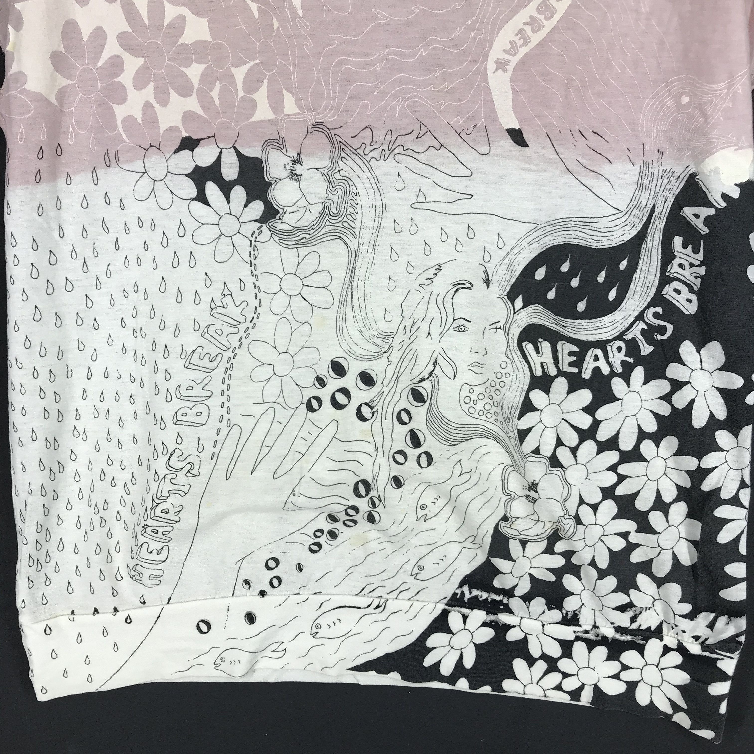 Issey Miyake Heart Break TSUMORI CHISATO Warm T Shirt #2297-80 Size S / US 4 / IT 40 - 4 Thumbnail