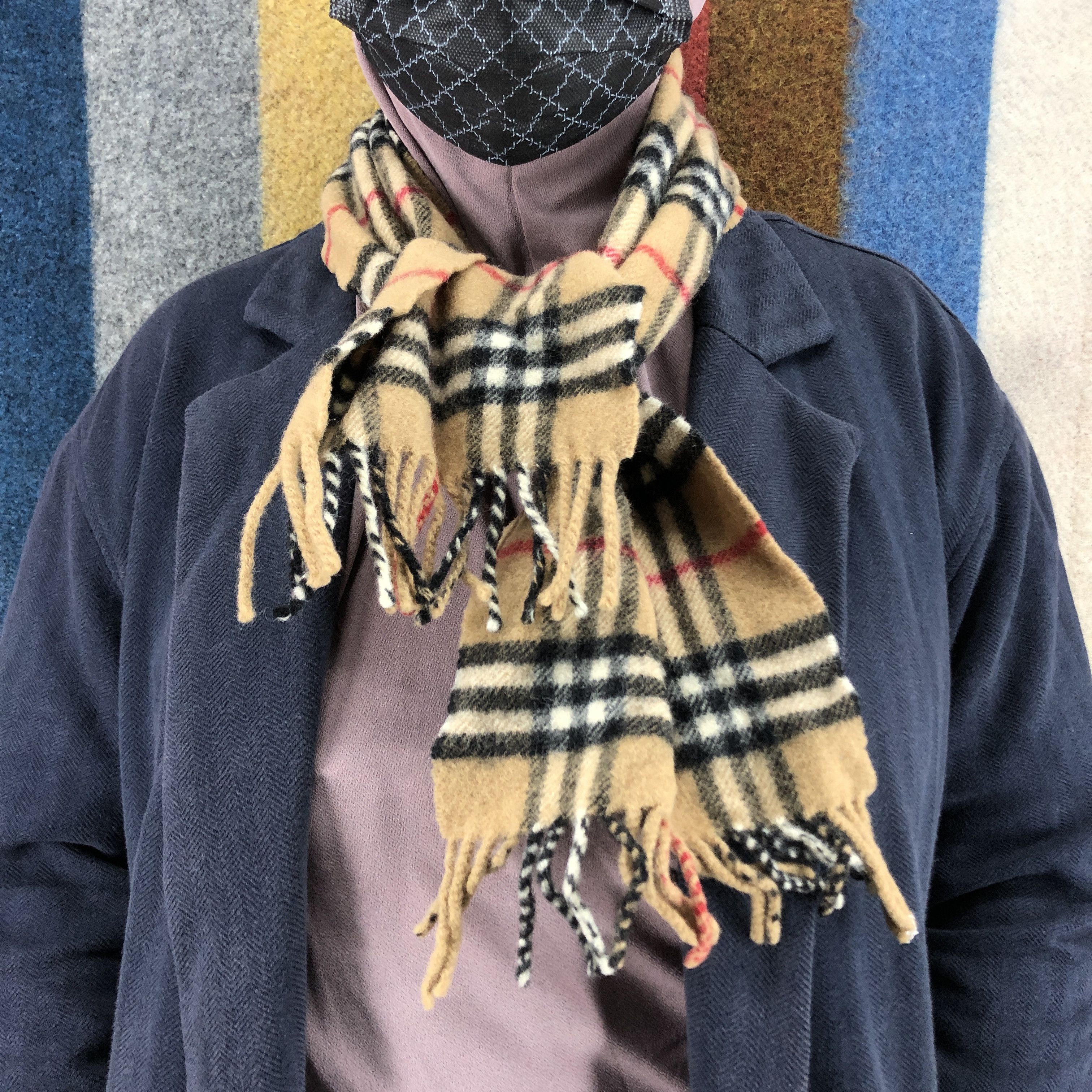 Burberry 90s Vintage BURBERRYS Nova Check Muffler Scarf #0745/AF Size ONE SIZE - 2 Thumbnail