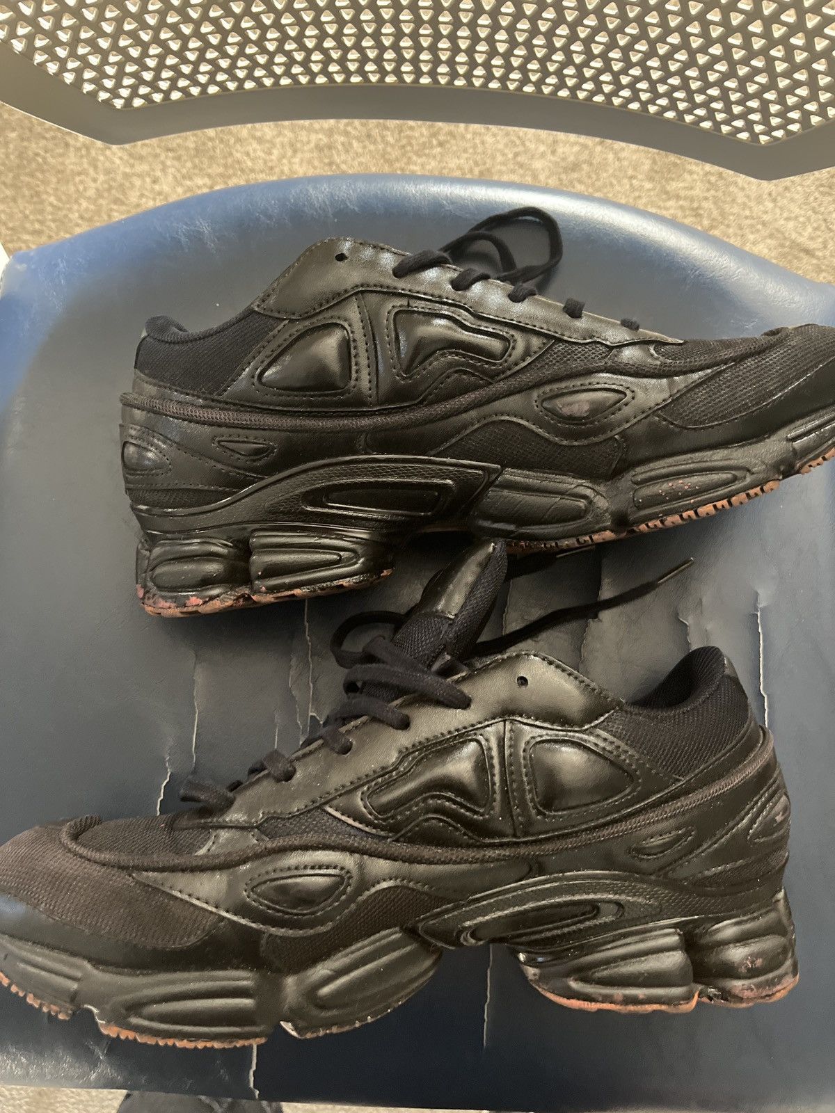 raf simons ozweego on feet