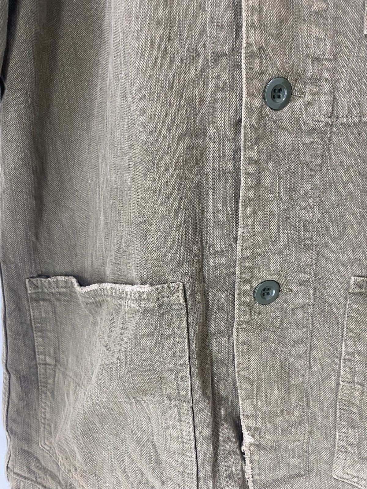 Spellbound chore Jacket Distressed Design