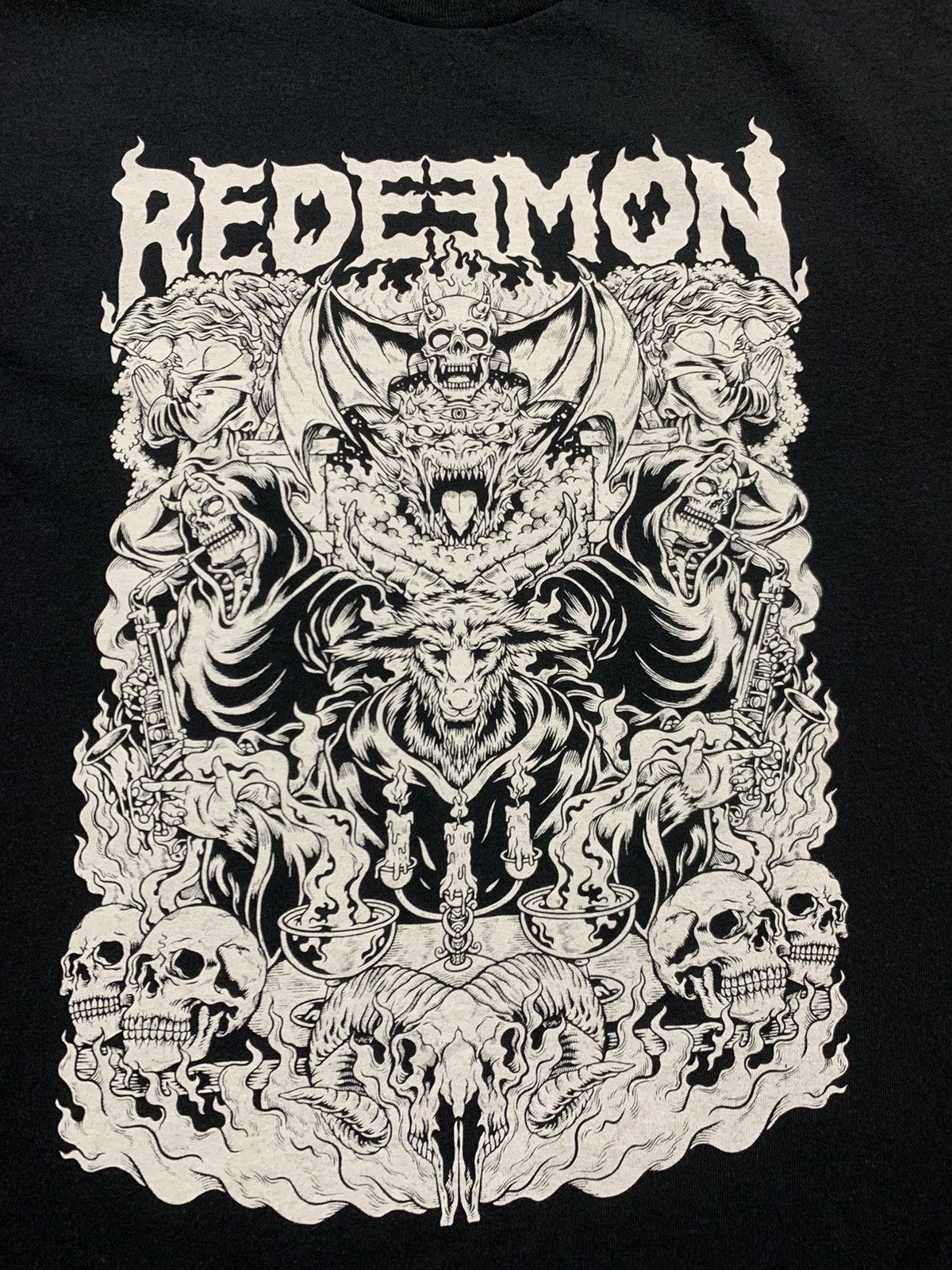 Band Tees Redeemon Skull’s Demon Big Print T-Shirt Size US M / EU 48-50 / 2 - 4 Thumbnail