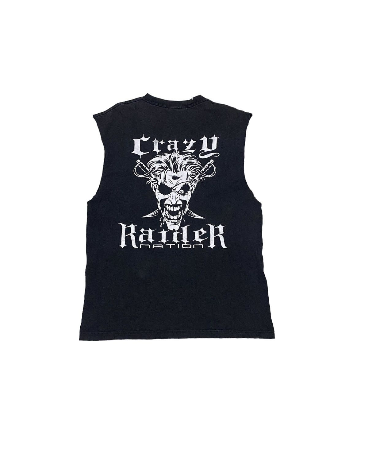 NFL × Vintage Vintage Oakland Raiders Sleeveless Shirt Design Distressed Size US L / EU 52-54 / 3 - 1 Thumbnail