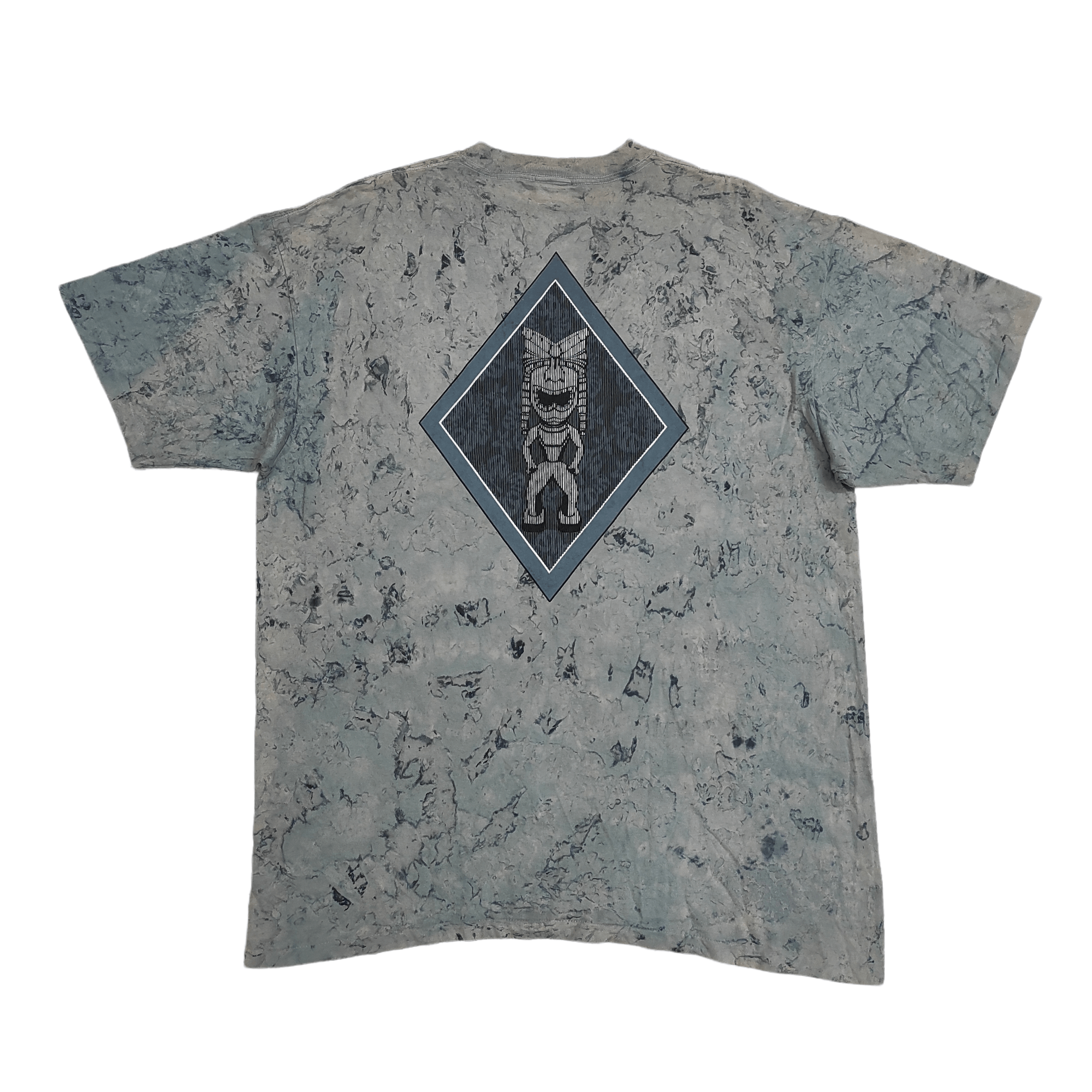 Vintage Vintage 90s SIDEOUT VOODOO ALIEN graphics acid Wash Size US L / EU 52-54 / 3 - 1 Thumbnail