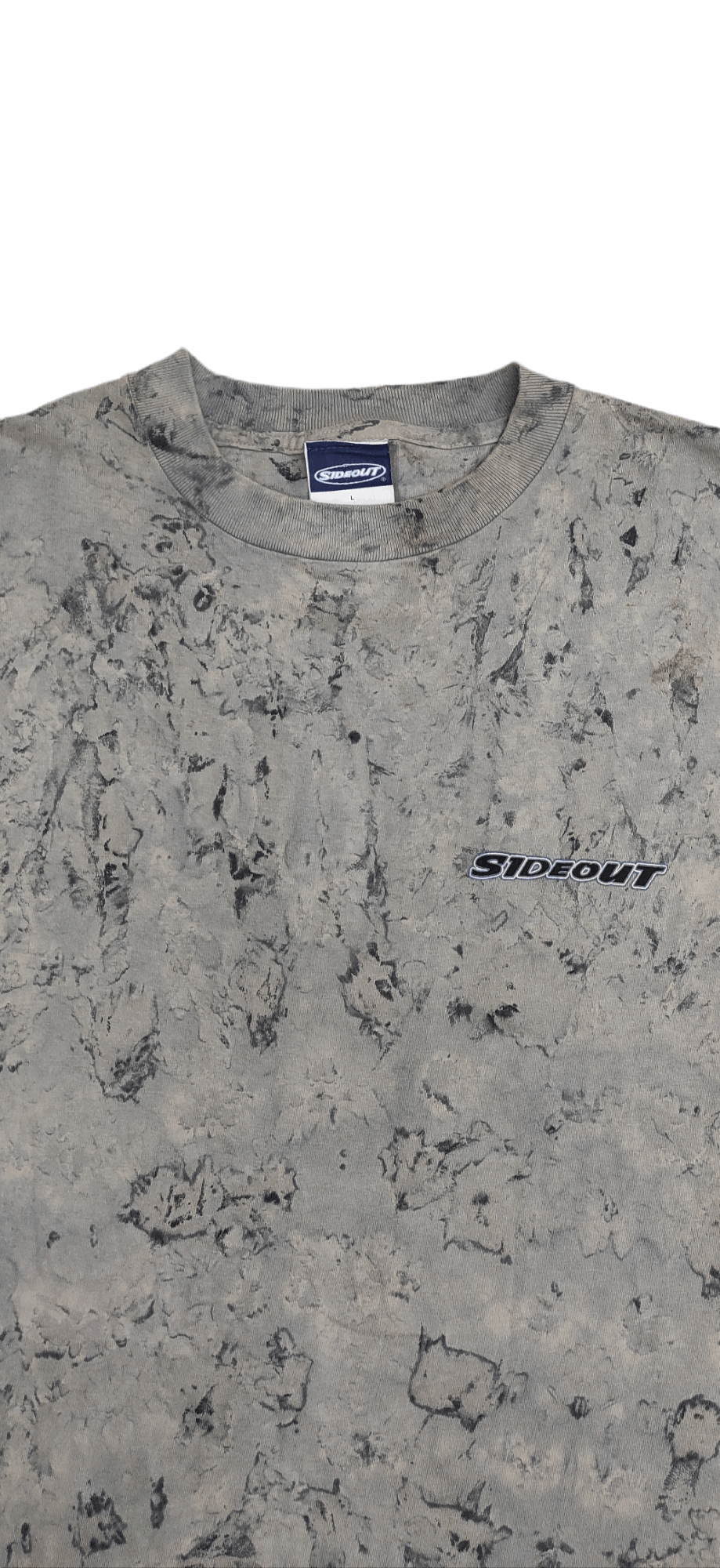 Vintage Vintage 90s SIDEOUT VOODOO ALIEN graphics acid Wash Size US L / EU 52-54 / 3 - 5 Thumbnail