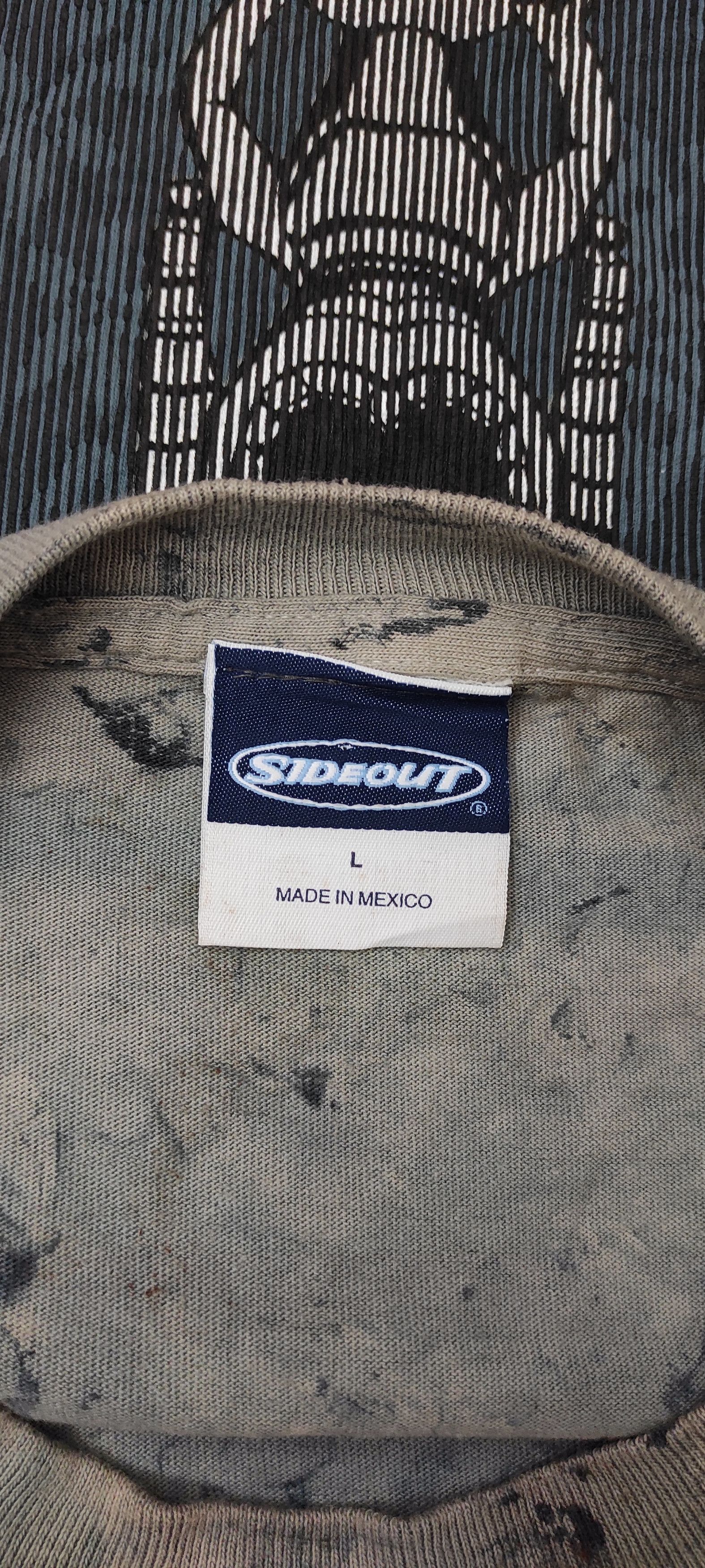 Vintage Vintage 90s SIDEOUT VOODOO ALIEN graphics acid Wash Size US L / EU 52-54 / 3 - 3 Thumbnail