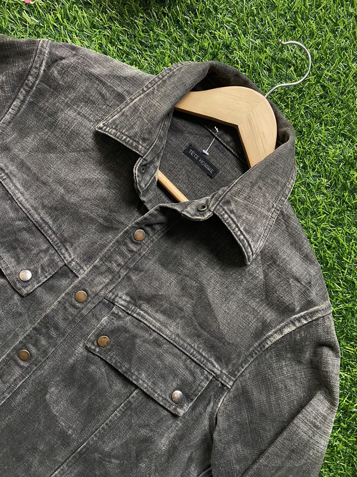 Issey Miyake Tete Homme Jacket Jeans Size US M / EU 48-50 / 2 - 3 Thumbnail