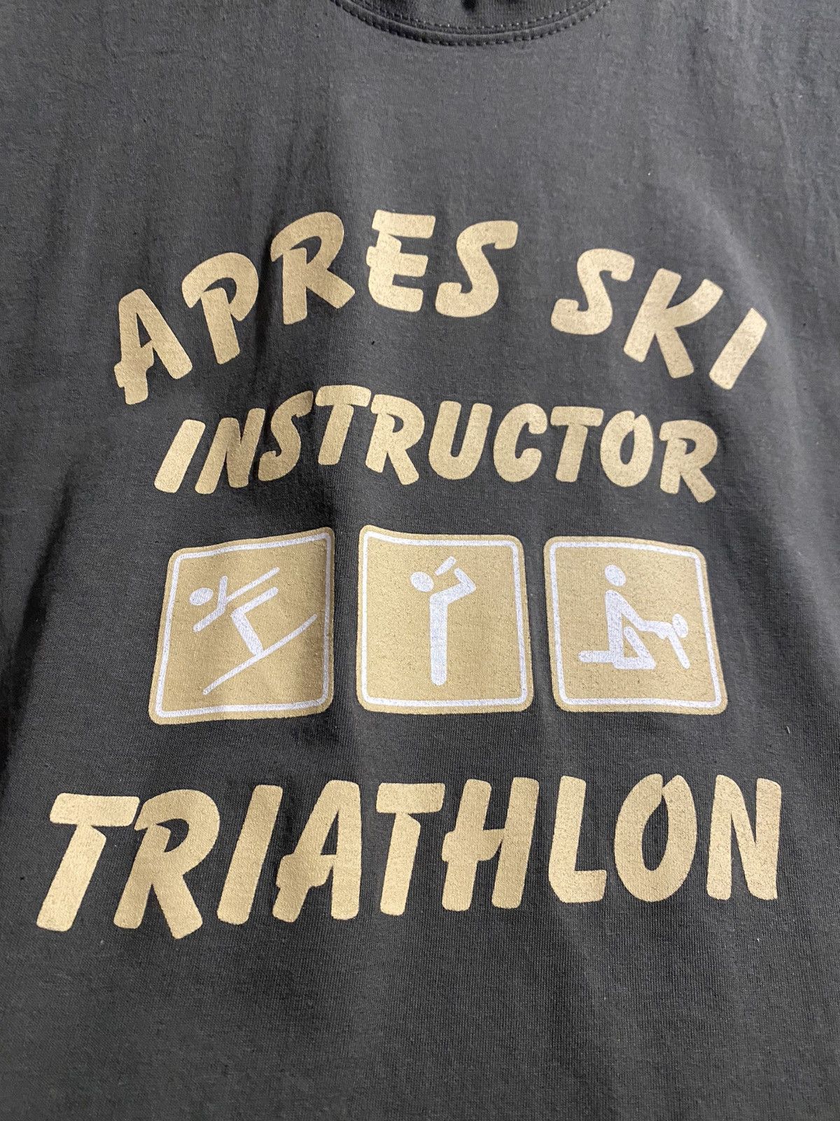 Humor T-shirt Humor Triathlon Apres Ski Instruktor. Porn. | Grailed