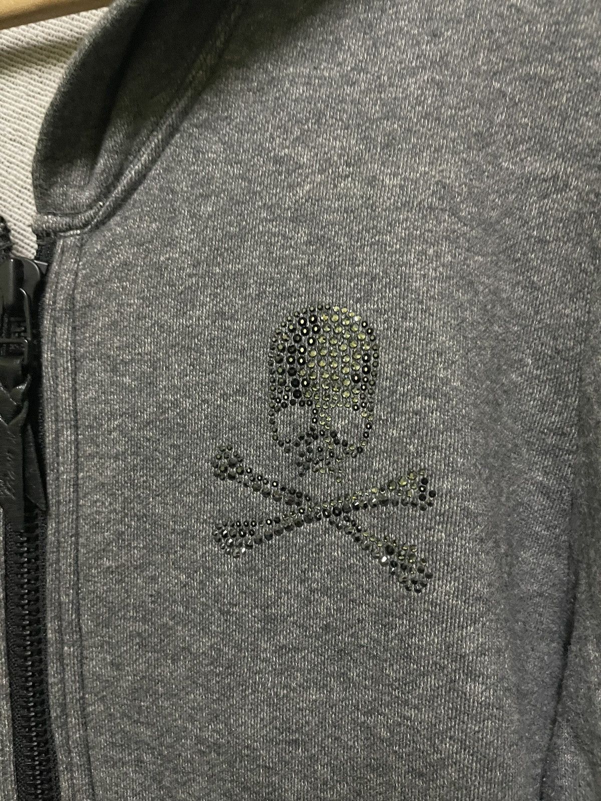 Japanese Brand × Roen Roen Skull Sweater Zipper Hoodie Japan Size US M / EU 48-50 / 2 - 6 Thumbnail