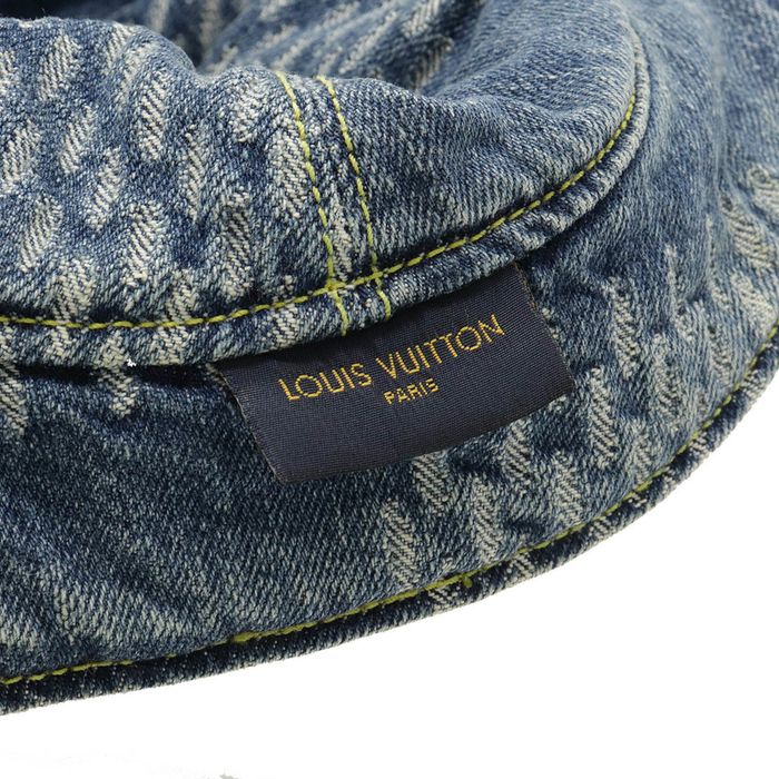 Louis Vuitton, Nigo Damier Giant Wave Monogram Sun Hat