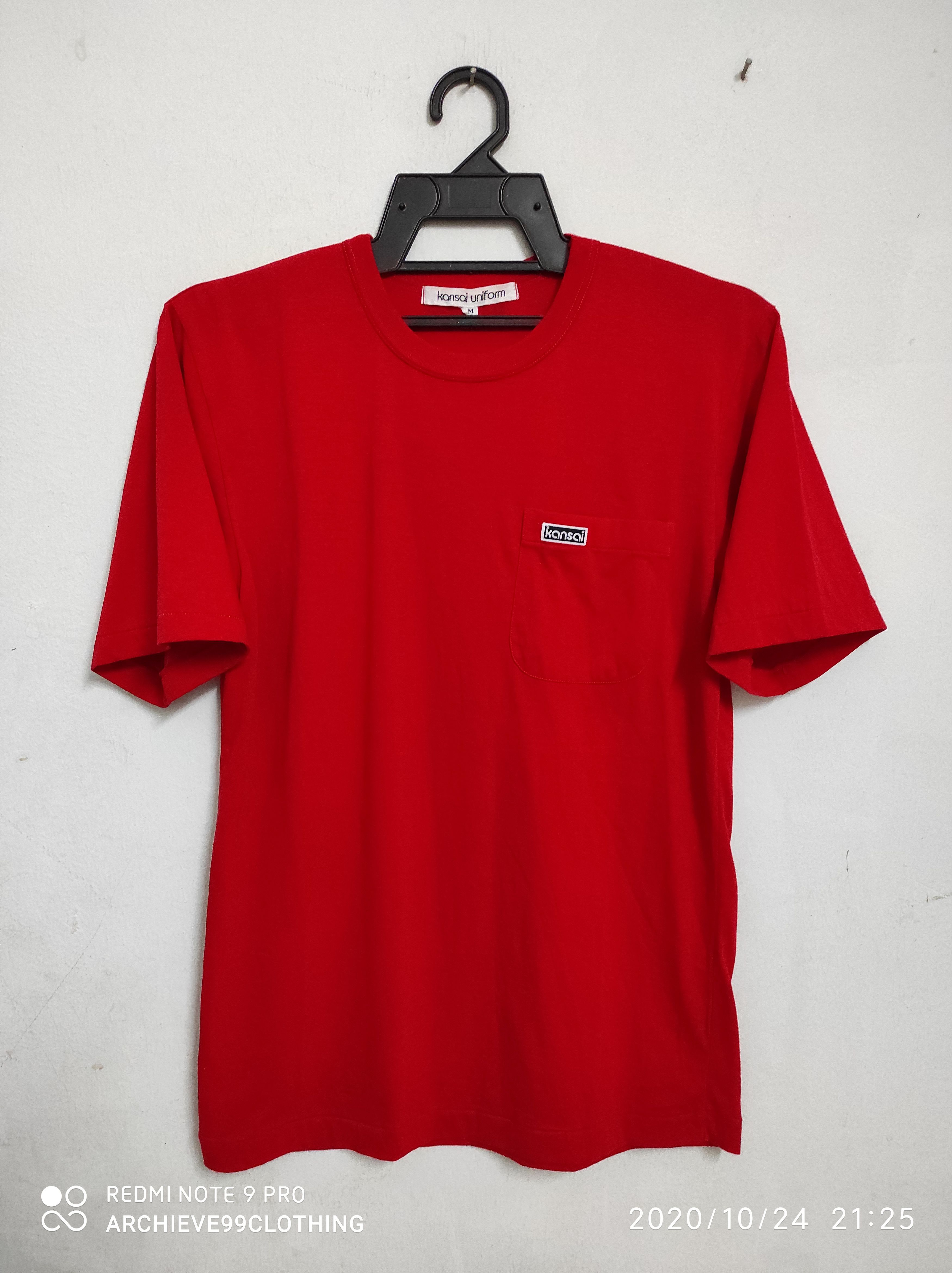 Vintage Kansai Uniform by Kansai Yamamoto single pocket tee