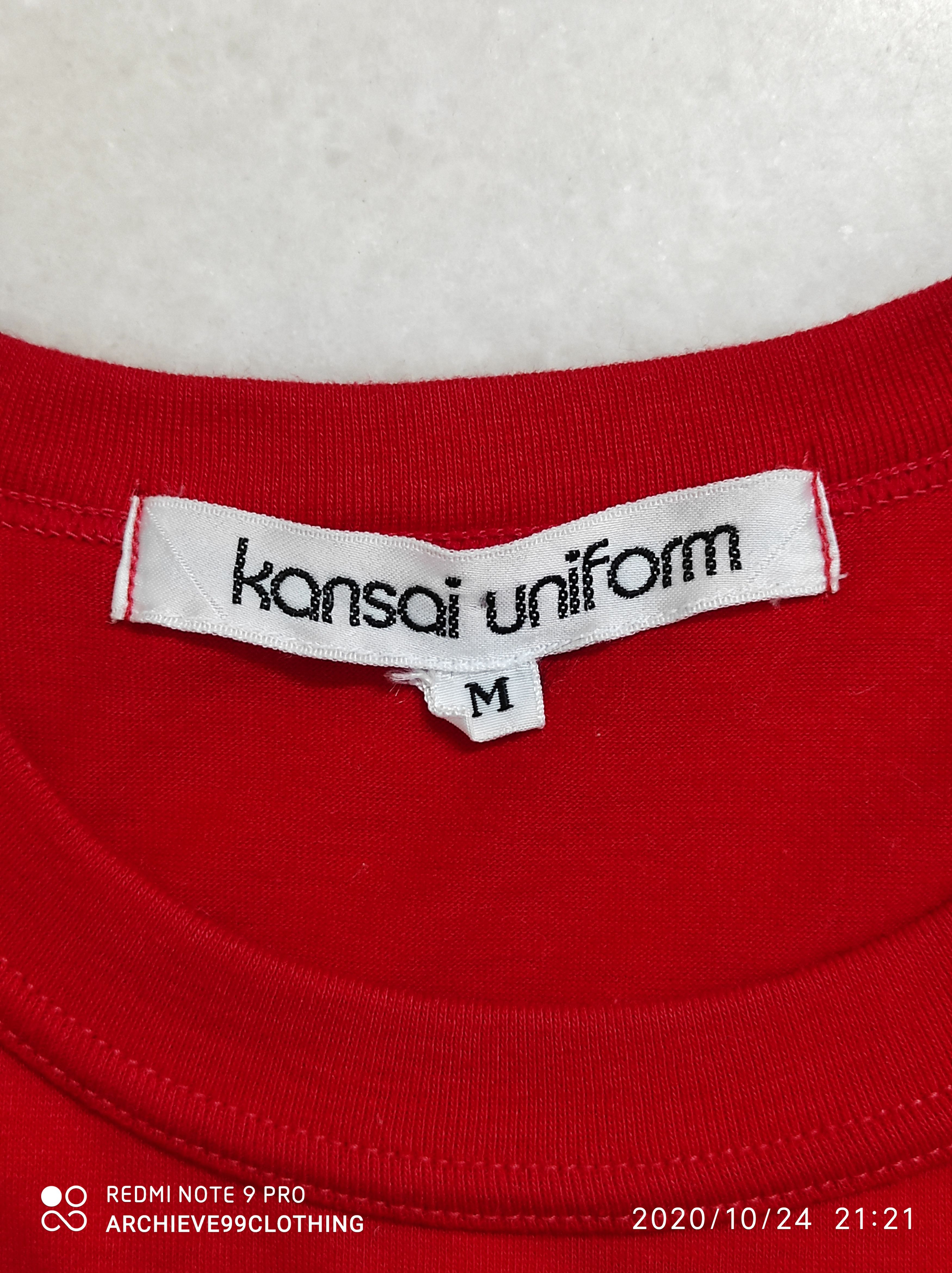 Kansai Yamamoto Vintage Kansai Uniform by Kansai Yamamoto single pocket tee Size US M / EU 48-50 / 2 - 3 Thumbnail