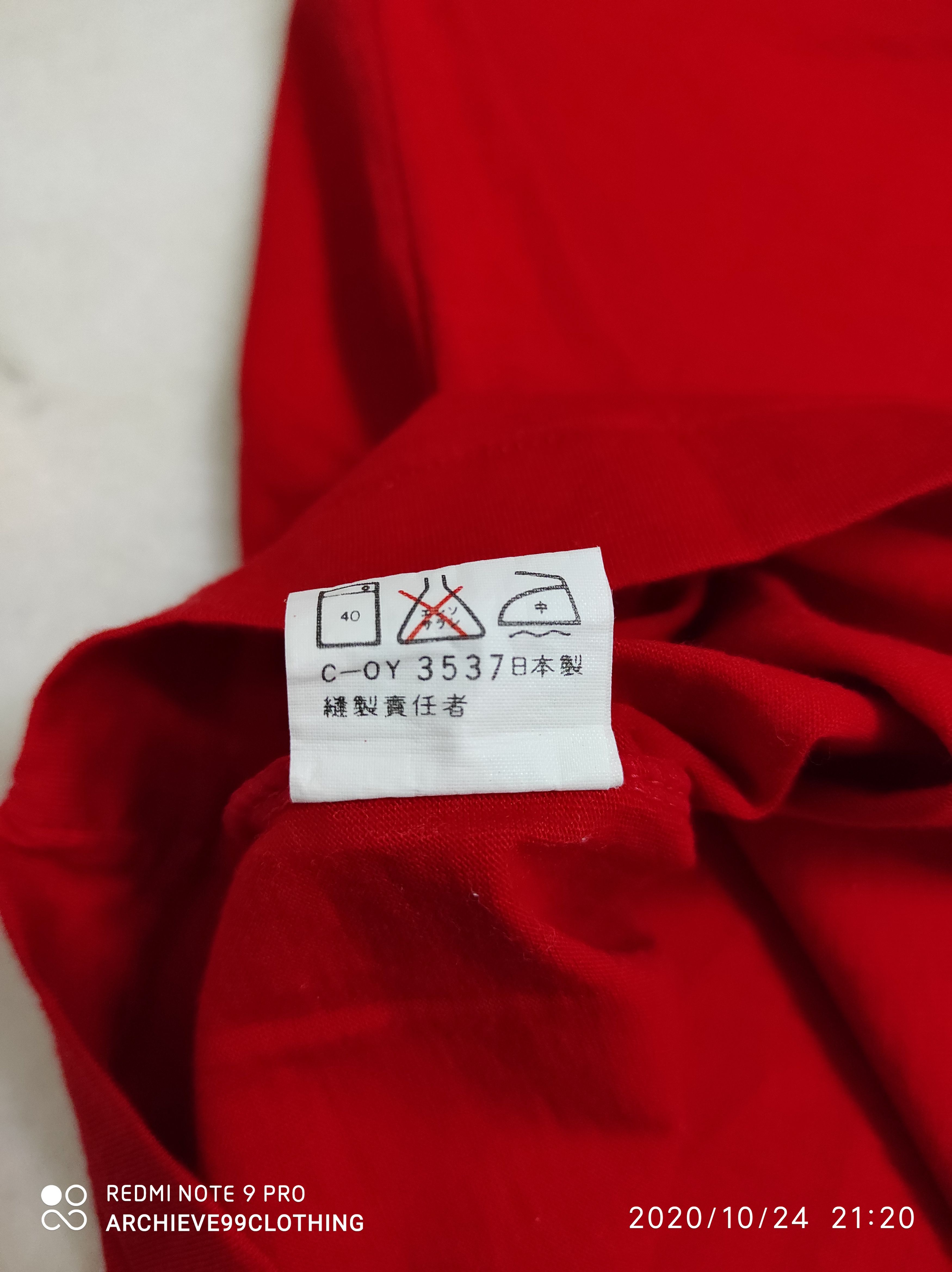 Kansai Yamamoto Vintage Kansai Uniform by Kansai Yamamoto single pocket tee Size US M / EU 48-50 / 2 - 5 Thumbnail