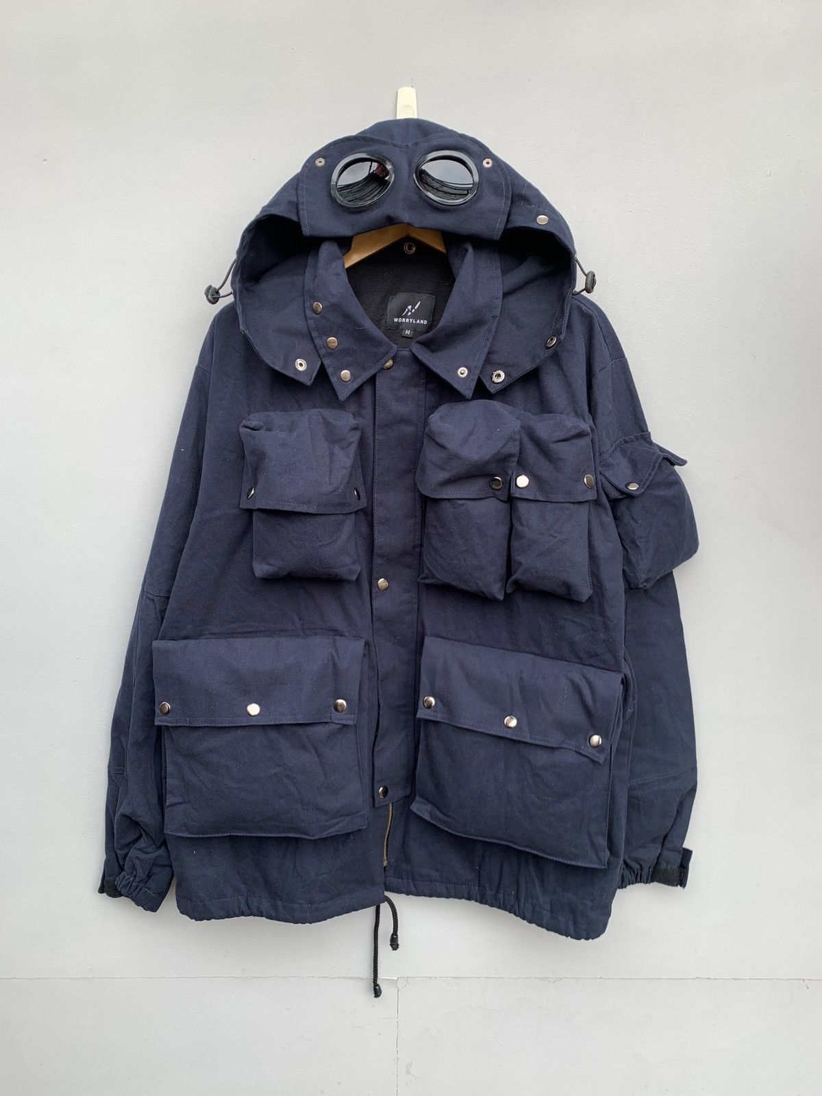 Vintage 💥Last Drop💥 Goggle Jacket by Worryland Look Like CP Company