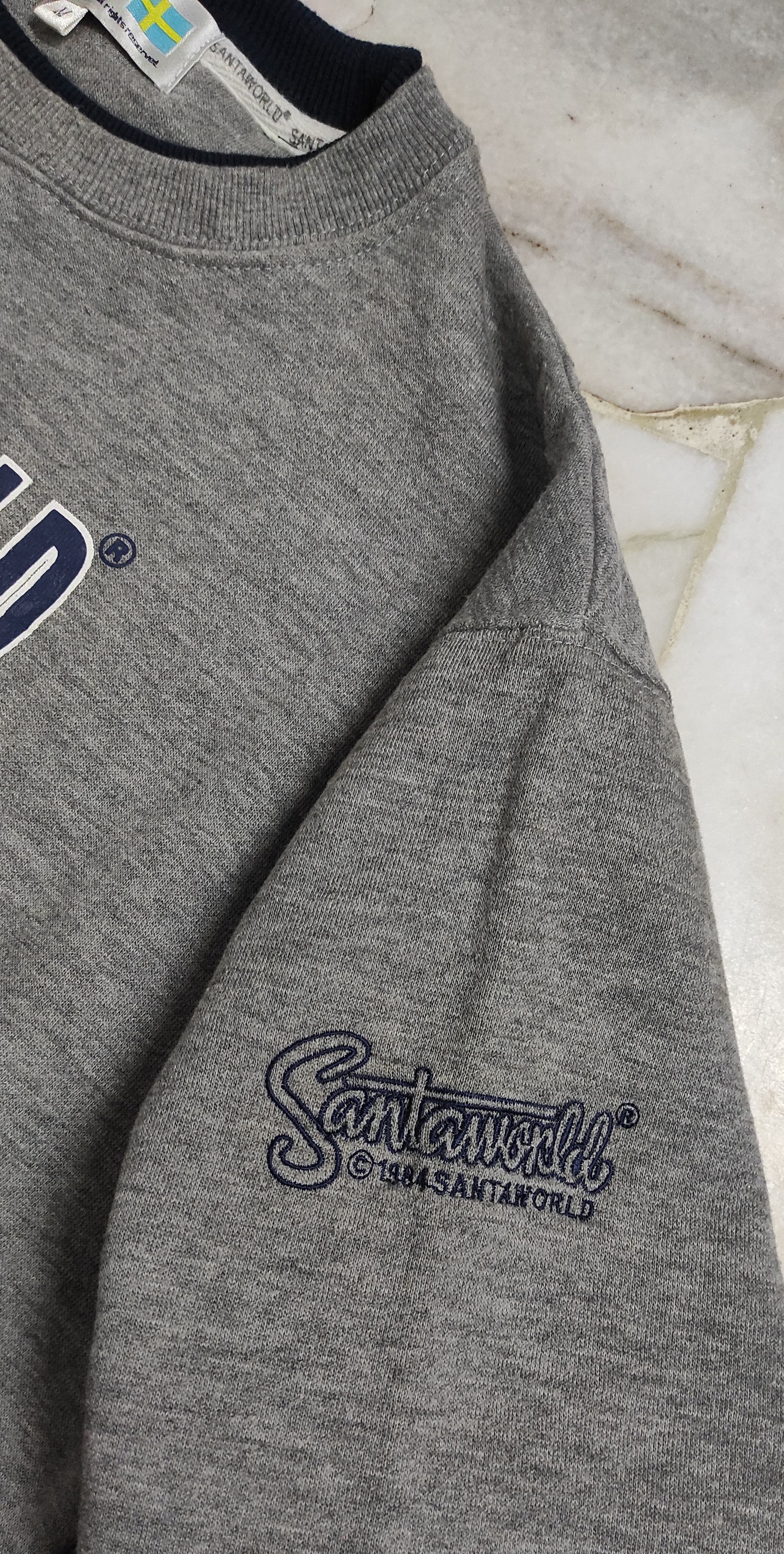Designer 1984 SANTA WORLD Sweden sweatshirt Size US M / EU 48-50 / 2 - 6 Thumbnail