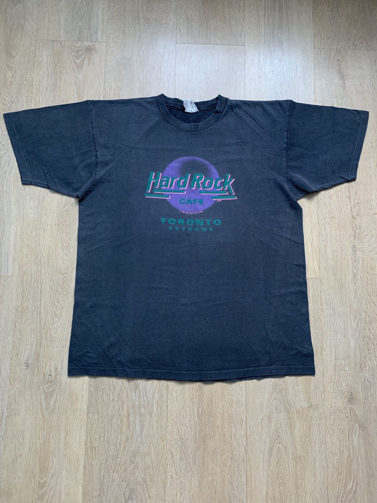 Band Tees × Hard Rock Cafe × Vintage Vintage hard rock cafe 1989 Toronto t shirt Size US XL / EU 56 / 4 - 1 Thumbnail