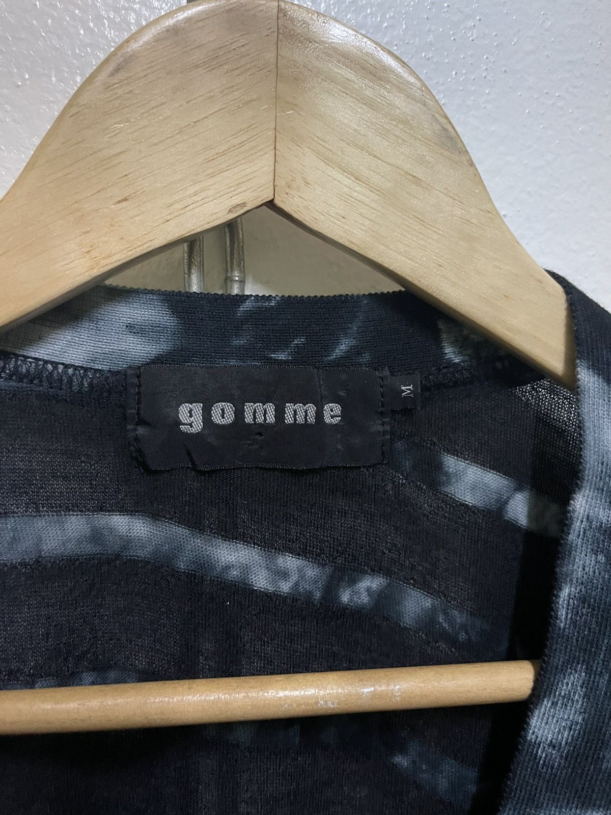 Japanese Brand × gomme Gomme Bleach Shirt Button Pocket Japan Size M / US 6-8 / IT 42-44 - 4 Thumbnail