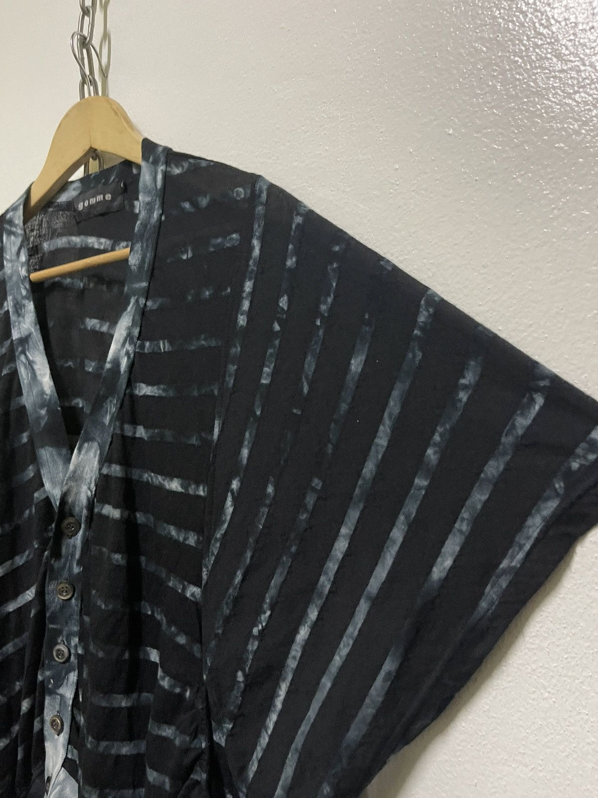 Japanese Brand × gomme Gomme Bleach Shirt Button Pocket Japan Size M / US 6-8 / IT 42-44 - 5 Thumbnail