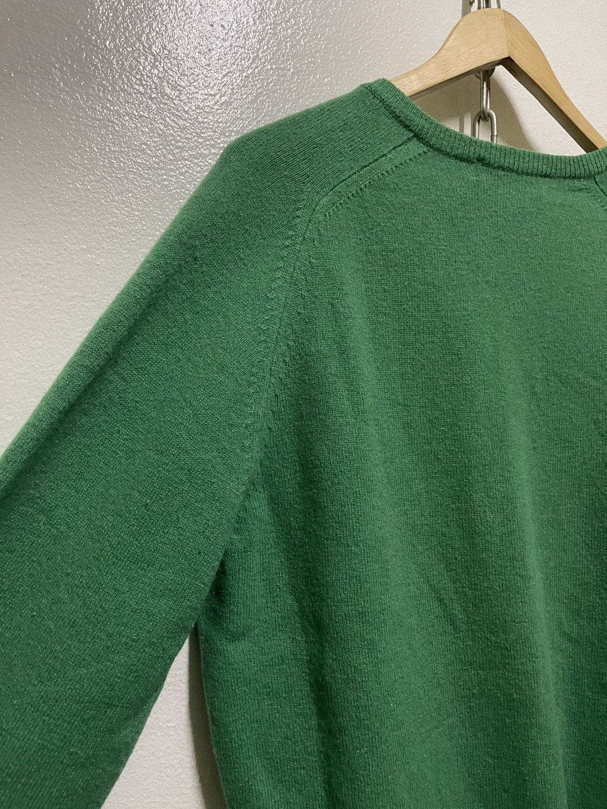 Burberry Burberrys Jumper Lambswool Green Size US M / EU 48-50 / 2 - 10 Thumbnail