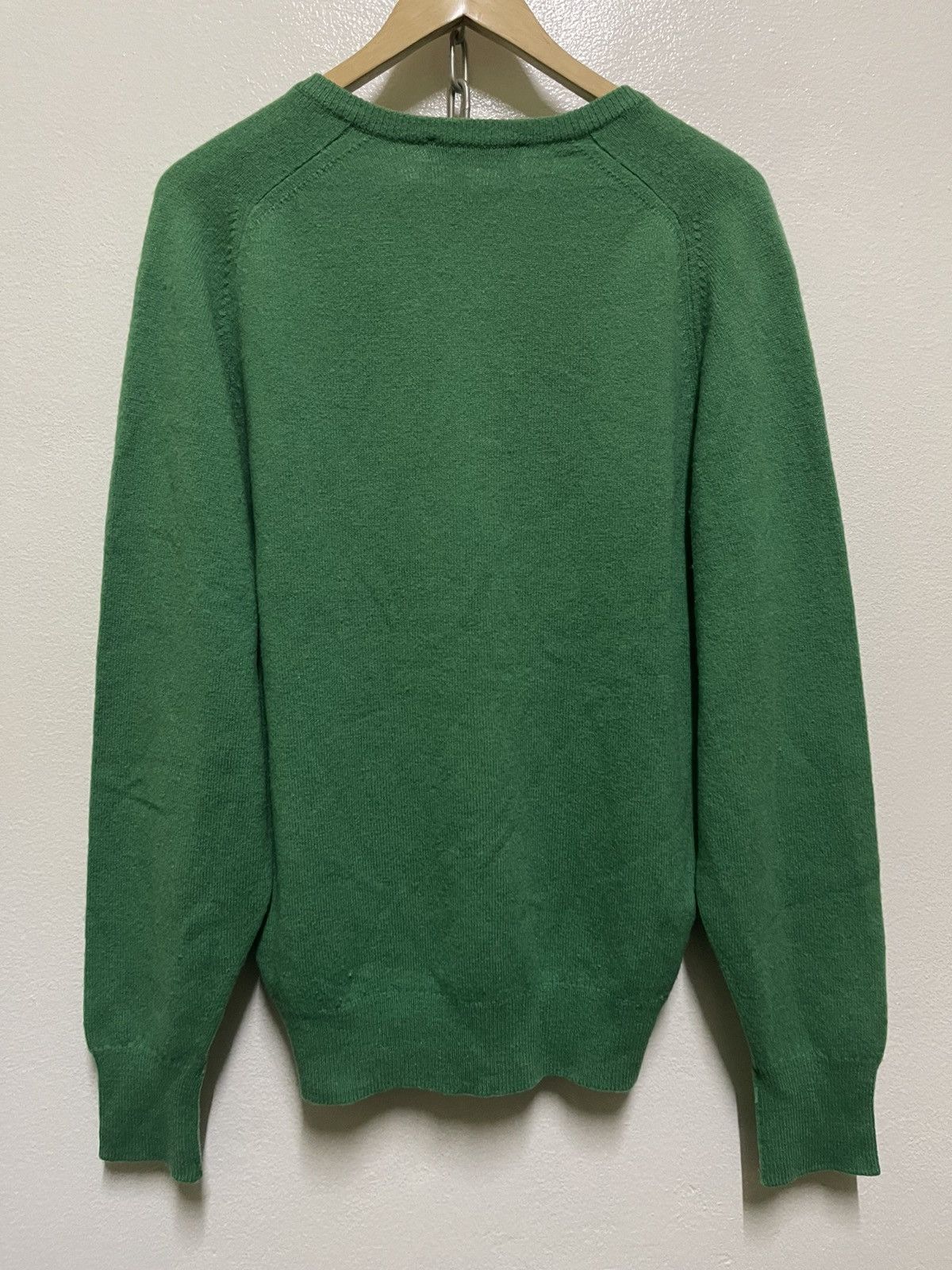Burberry Burberrys Jumper Lambswool Green Size US M / EU 48-50 / 2 - 9 Thumbnail