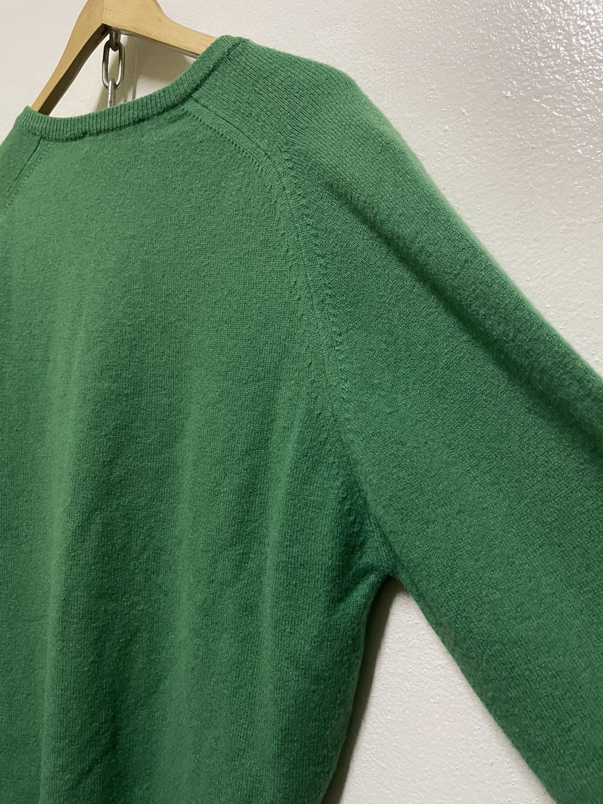 Burberry Burberrys Jumper Lambswool Green Size US M / EU 48-50 / 2 - 12 Thumbnail