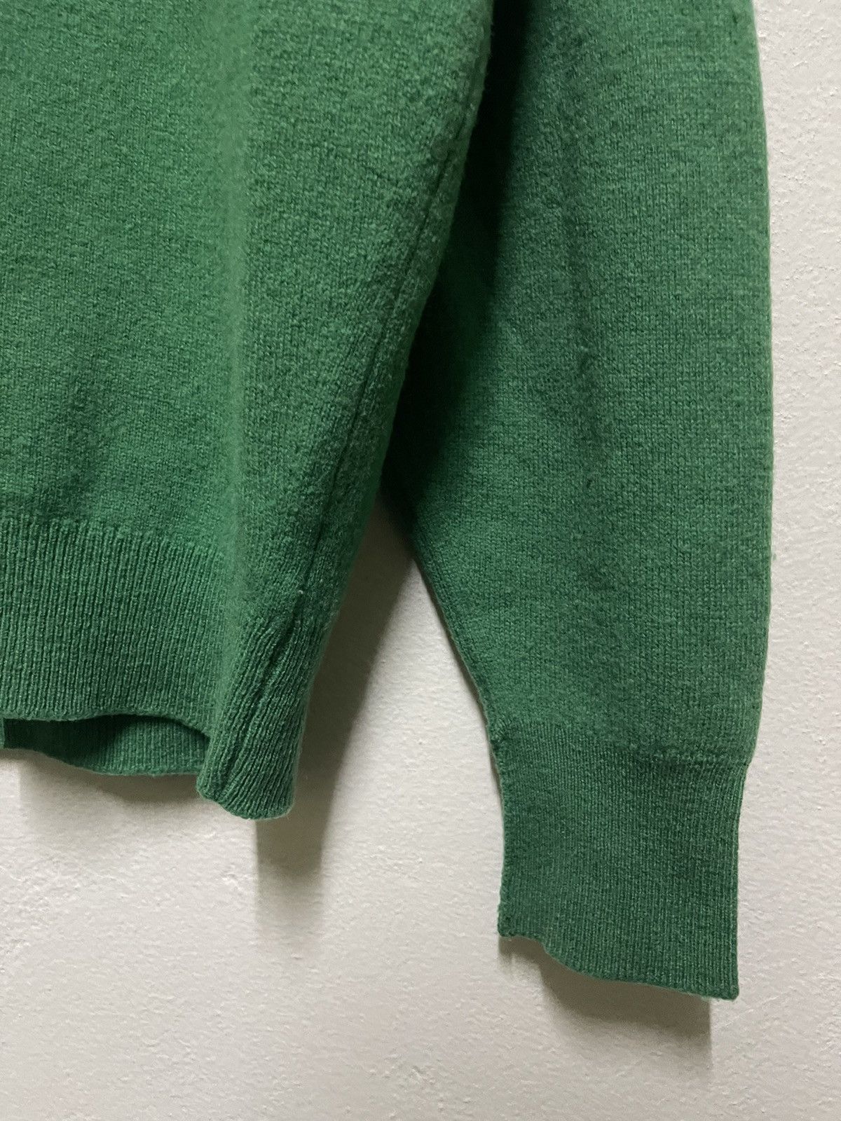 Burberry Burberrys Jumper Lambswool Green Size US M / EU 48-50 / 2 - 7 Thumbnail