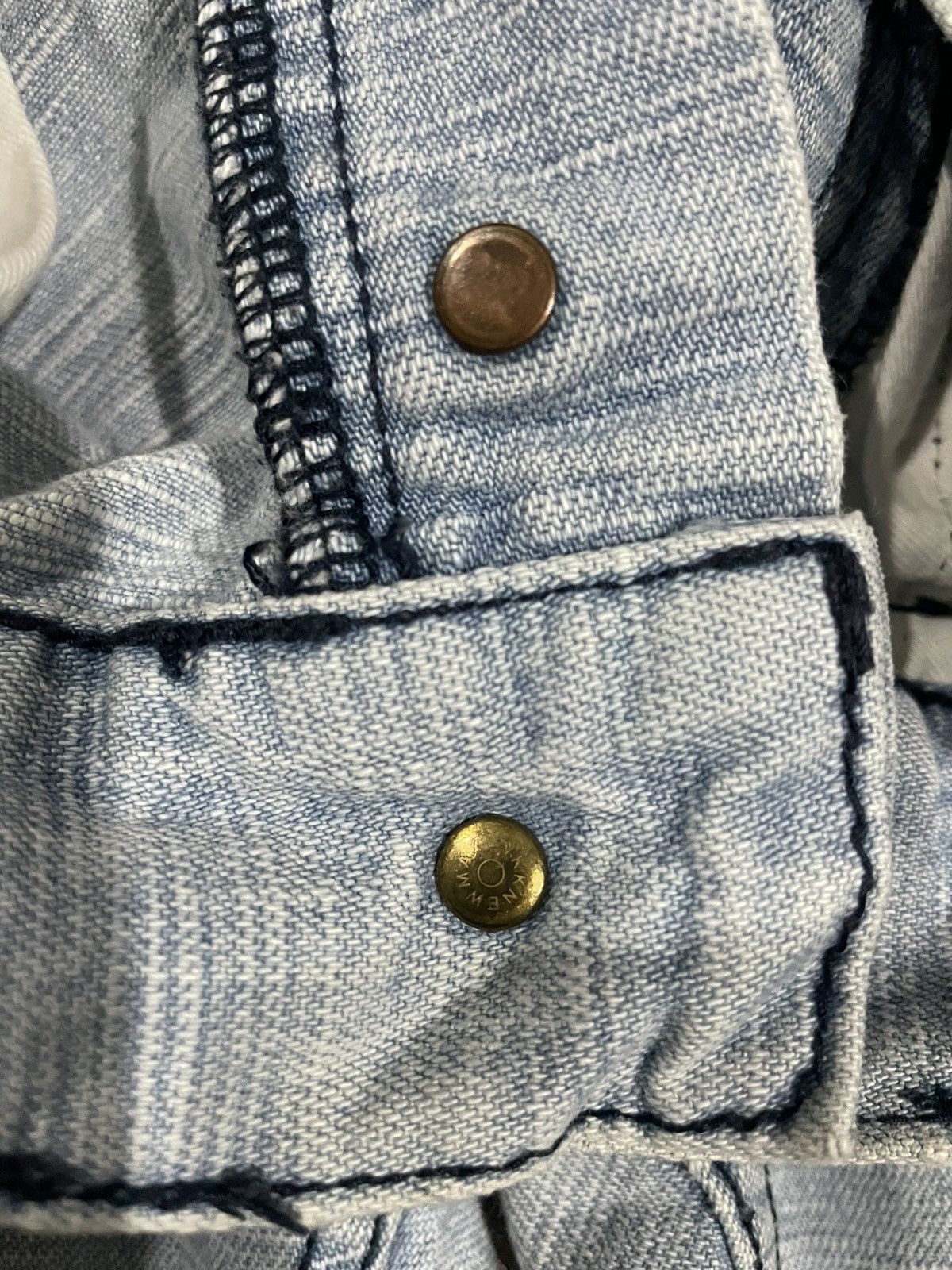 If Six Was Nine Indigo Japan Crouching Tiger Traditional Japan Jeans Size US 33 - 20 Thumbnail