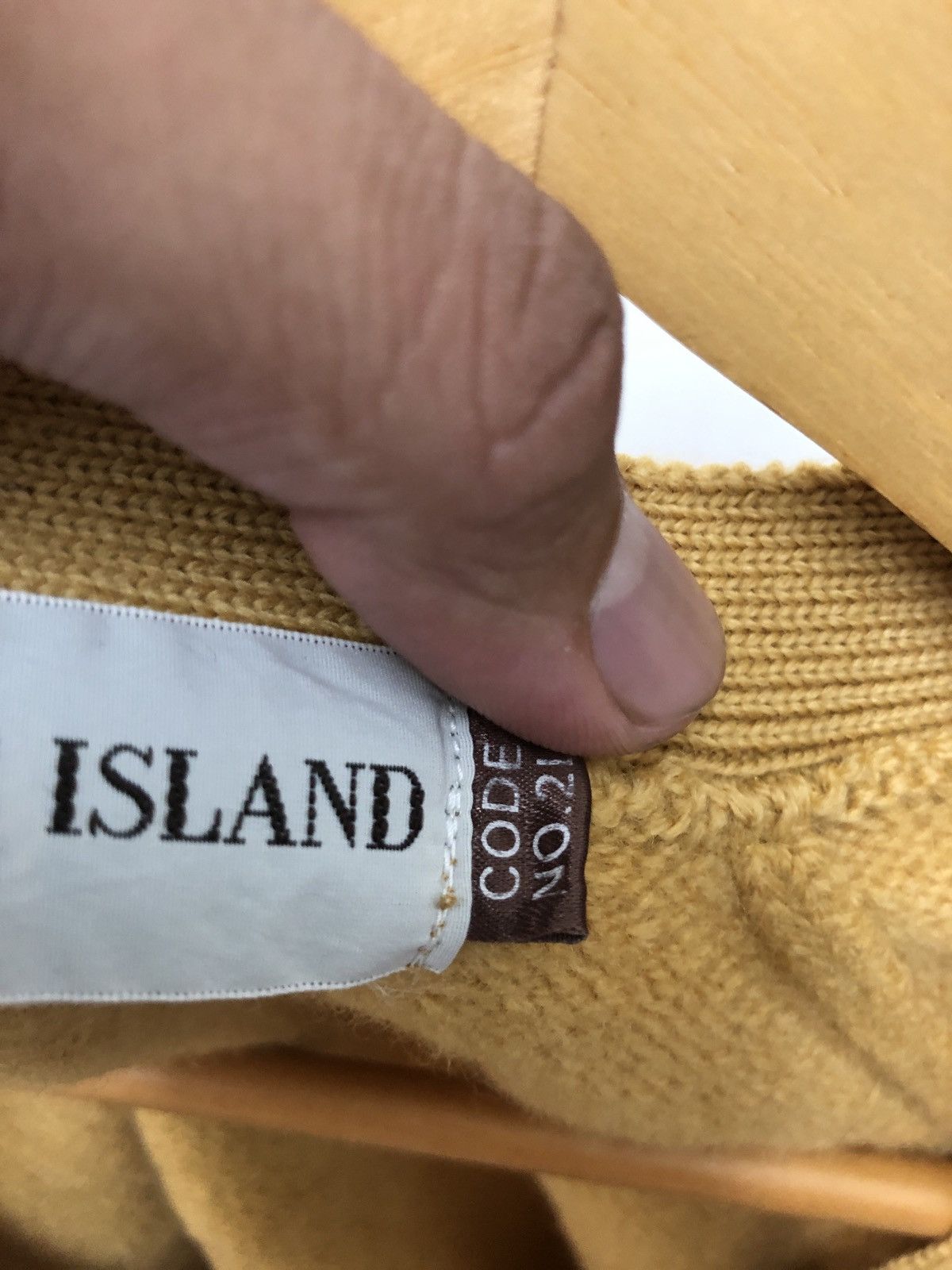 Japanese Brand × Vintage VINTAGE RHODE ISLAND KNIT CARDIGAN GRUNGE Size US M / EU 48-50 / 2 - 8 Thumbnail