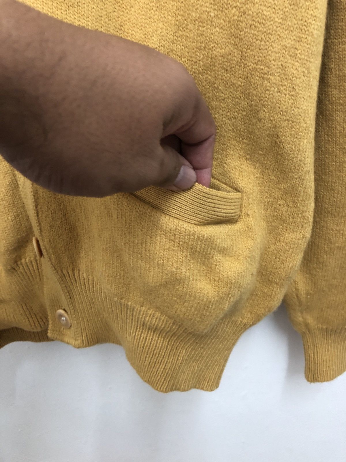 Japanese Brand × Vintage VINTAGE RHODE ISLAND KNIT CARDIGAN GRUNGE Size US M / EU 48-50 / 2 - 3 Thumbnail