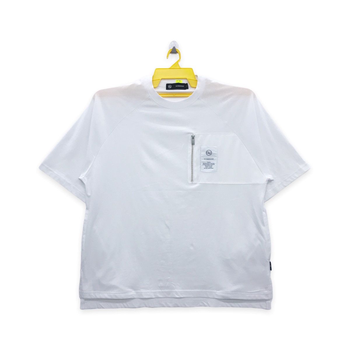 Rare!! GU X Undercover Zipped Pocket tee